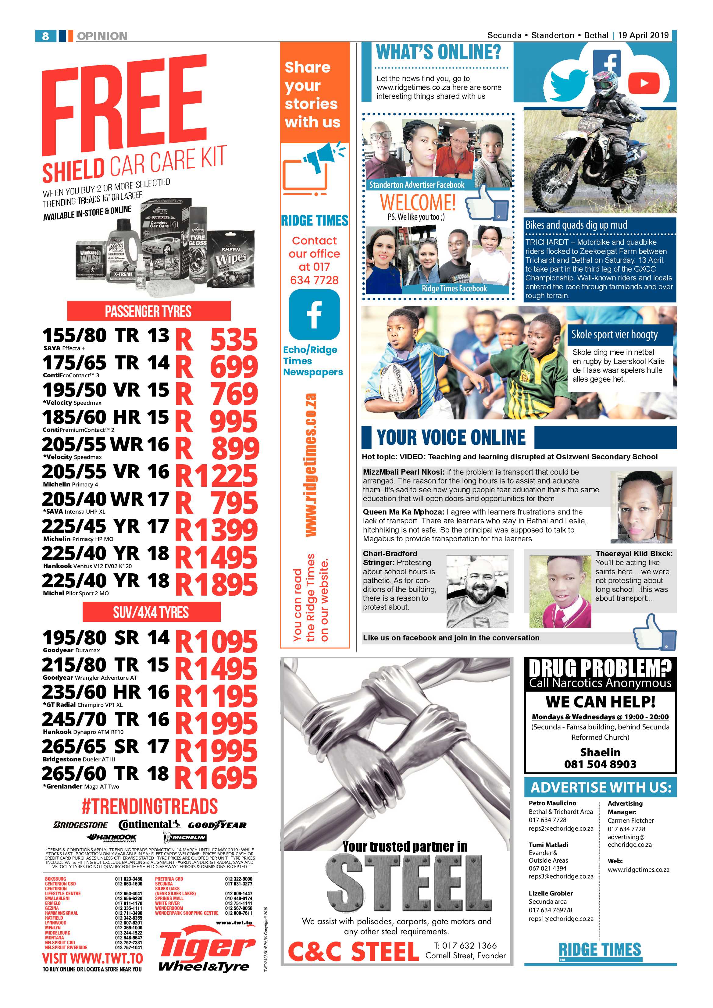 Ridge Times 19 April 2019 page 10
