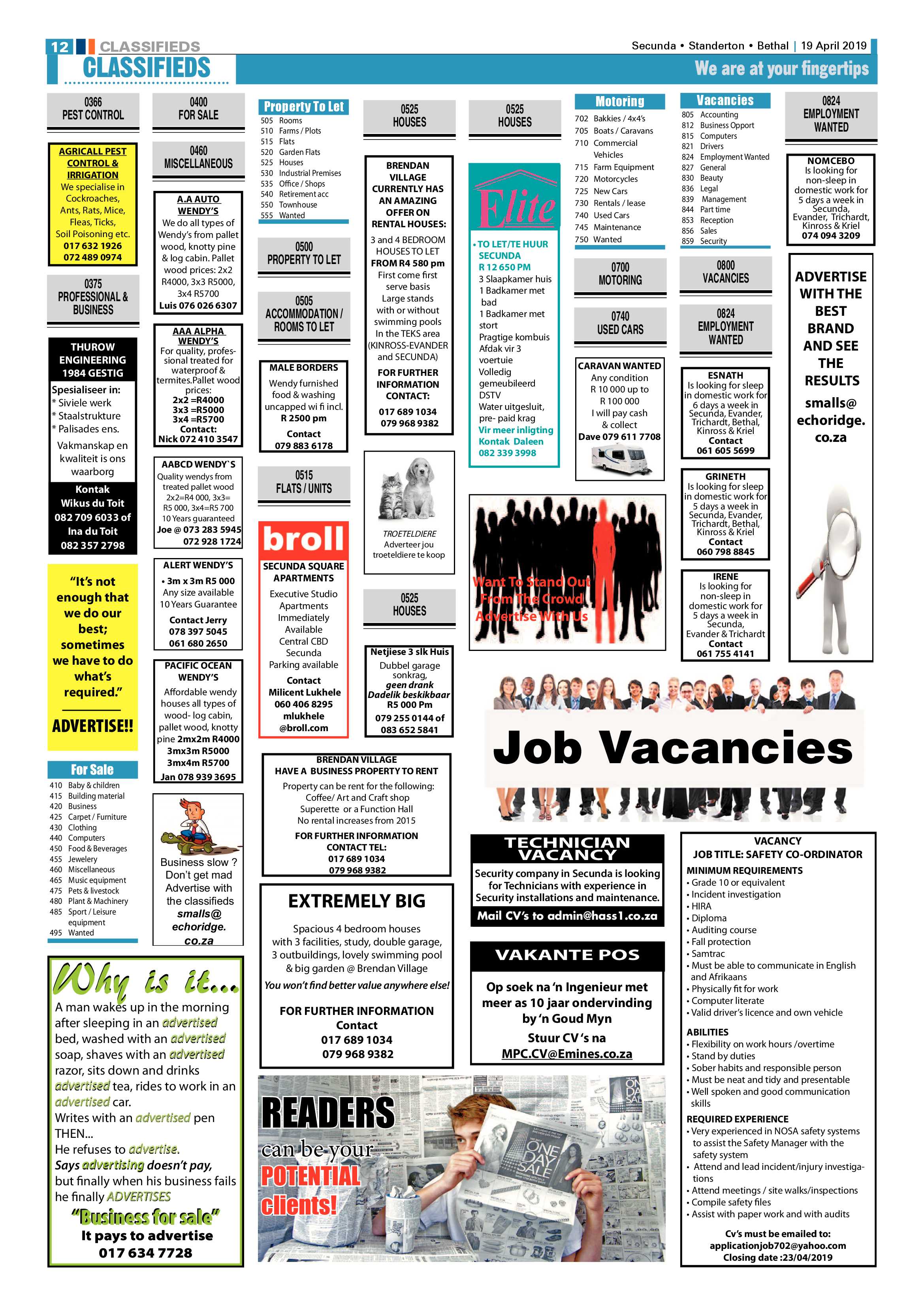Ridge Times 19 April 2019 page 14