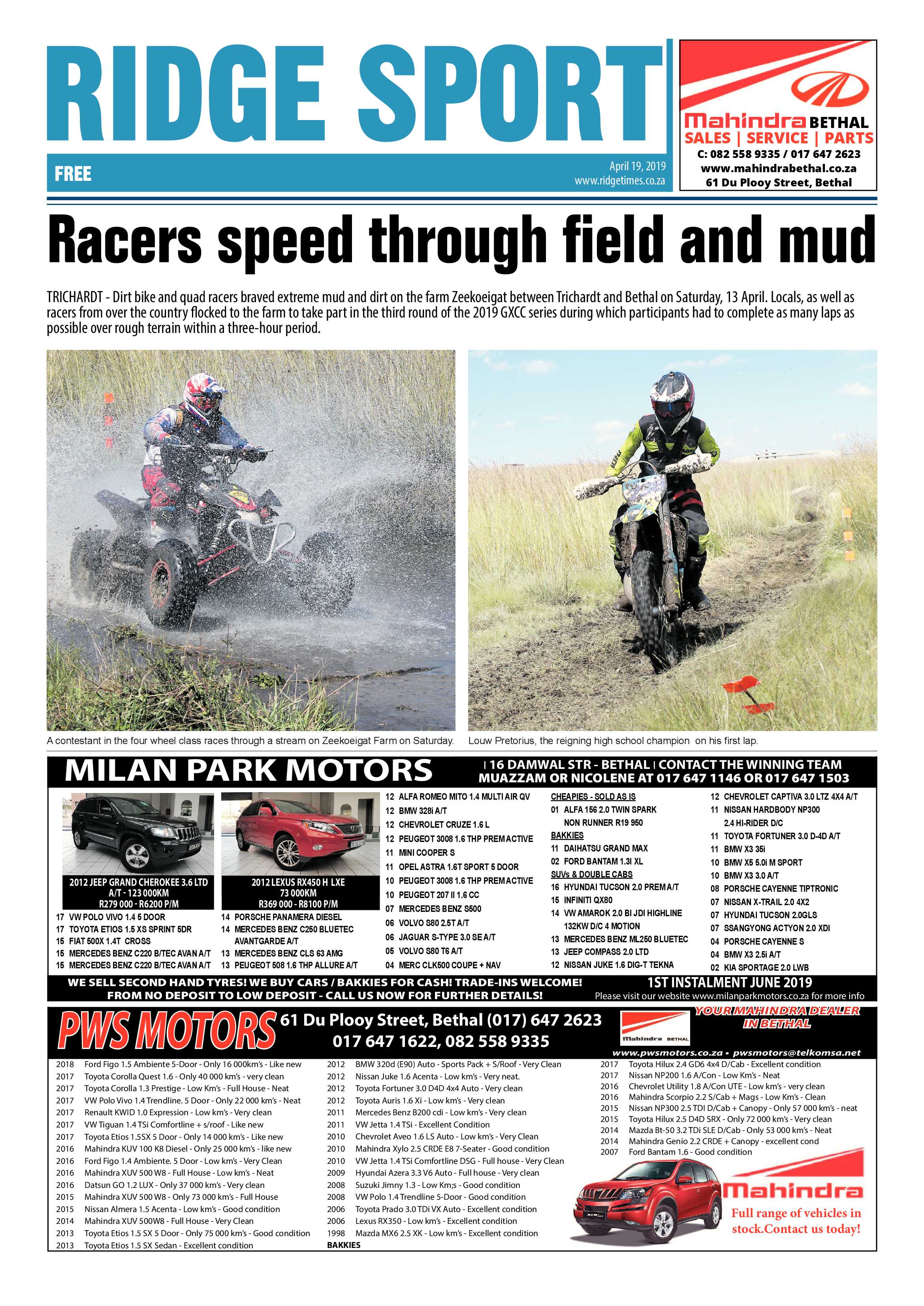 Ridge Times 19 April 2019 page 18