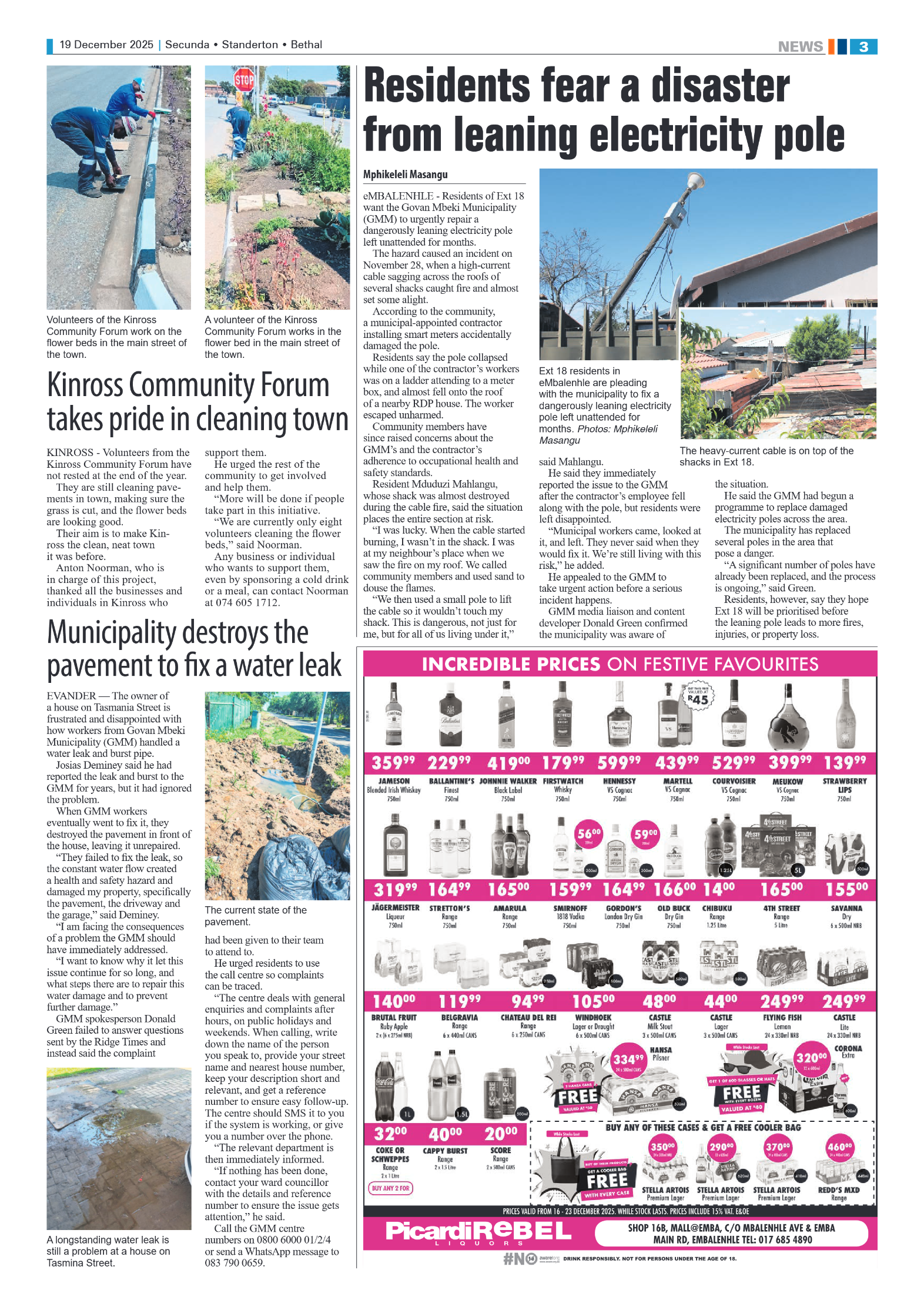 Ridge Times 19 December 2025 page 3