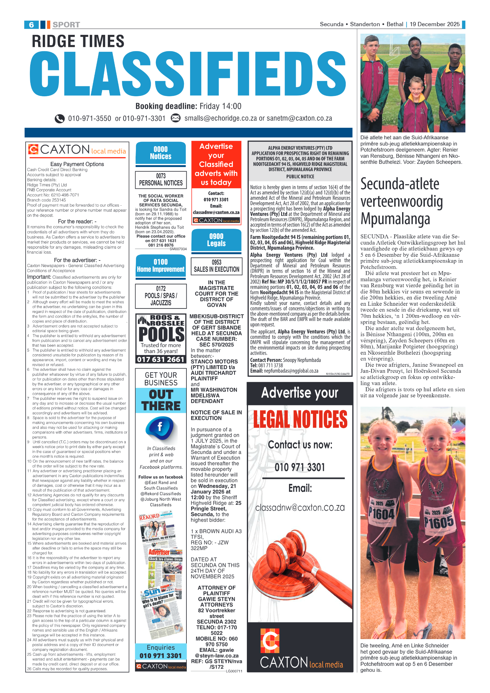 Ridge Times 19 December 2025 page 6