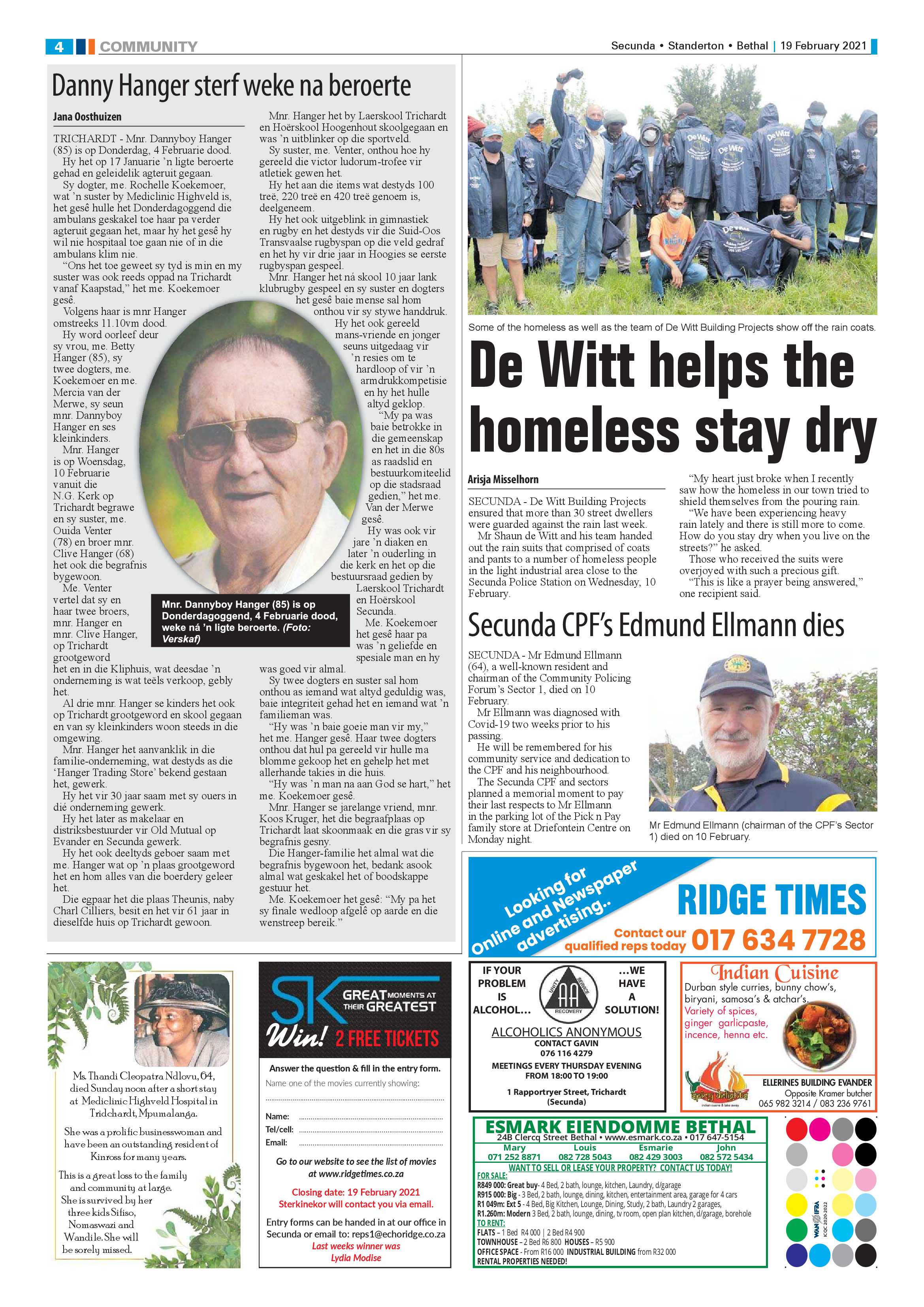 Ridge Times 19 February 2021 page 6