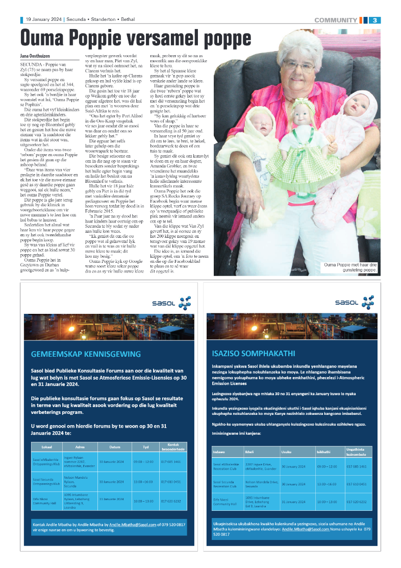 Ridge Times 19 January 2024 page 3