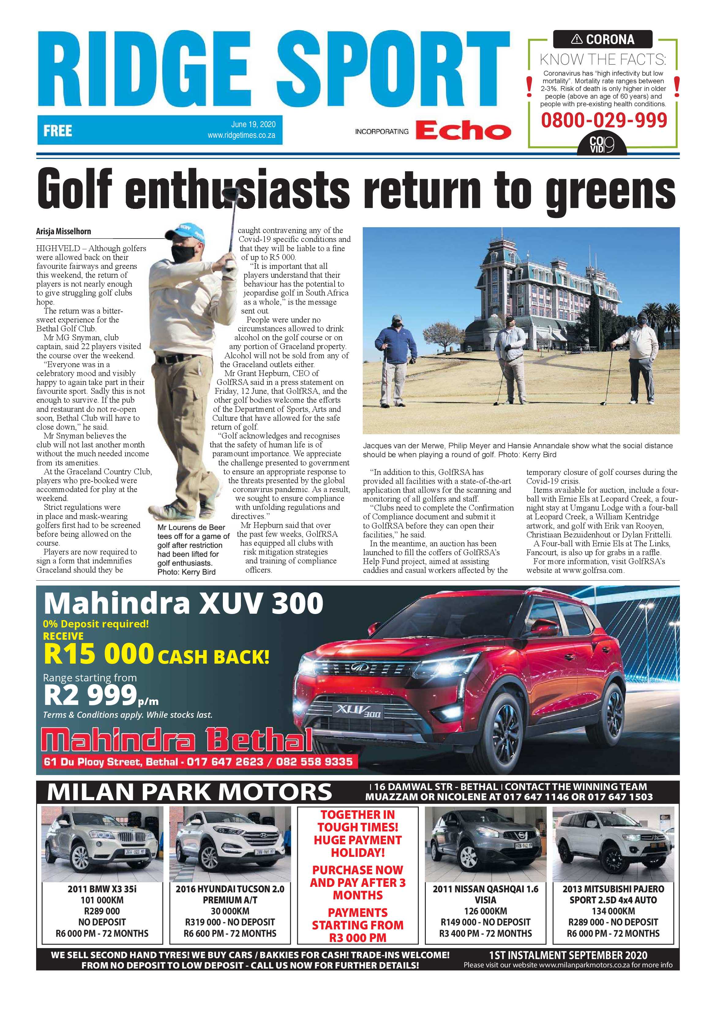 Ridge Times 19 June 2020 page 10