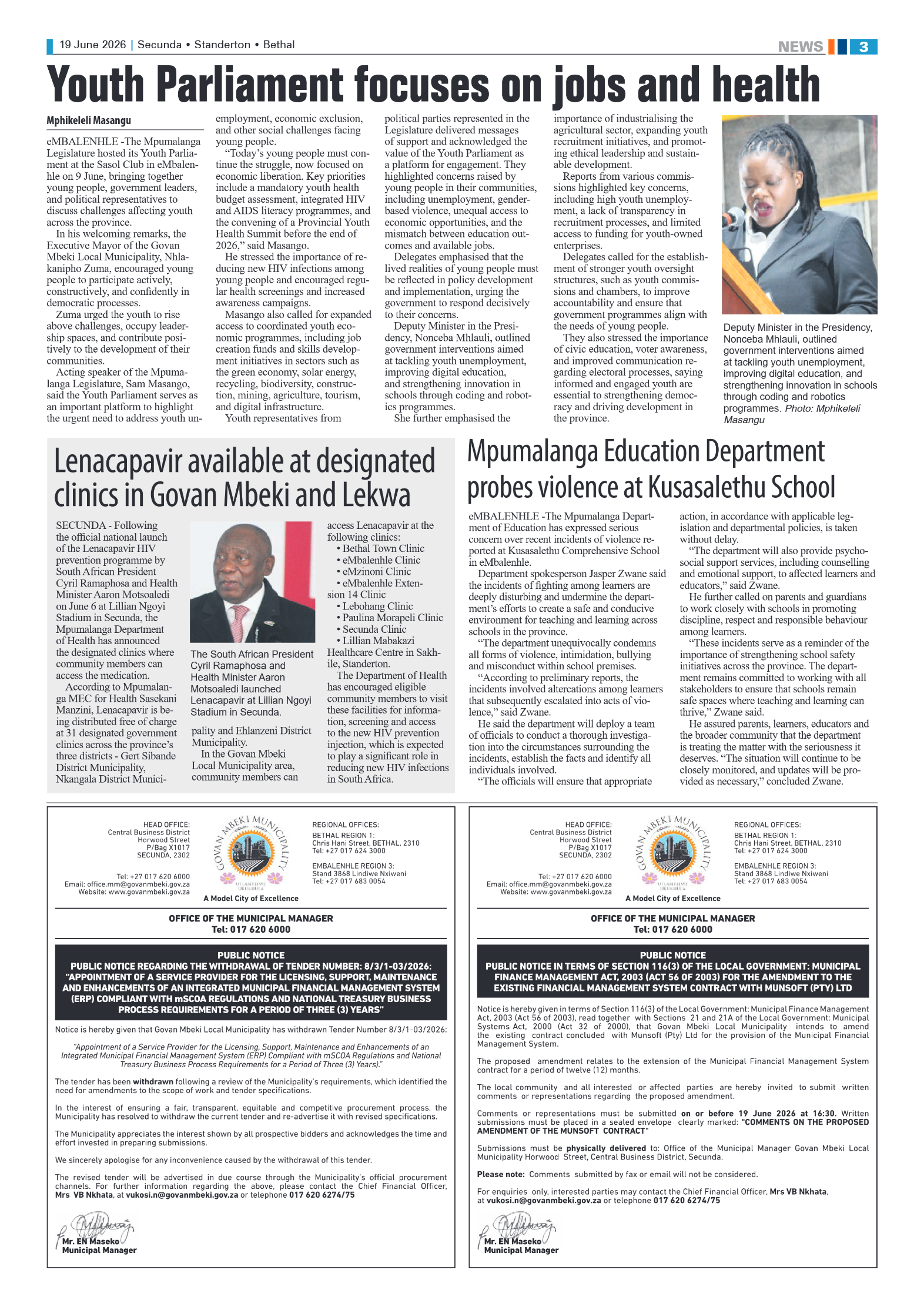 Ridge Times 19 June 2026 page 3