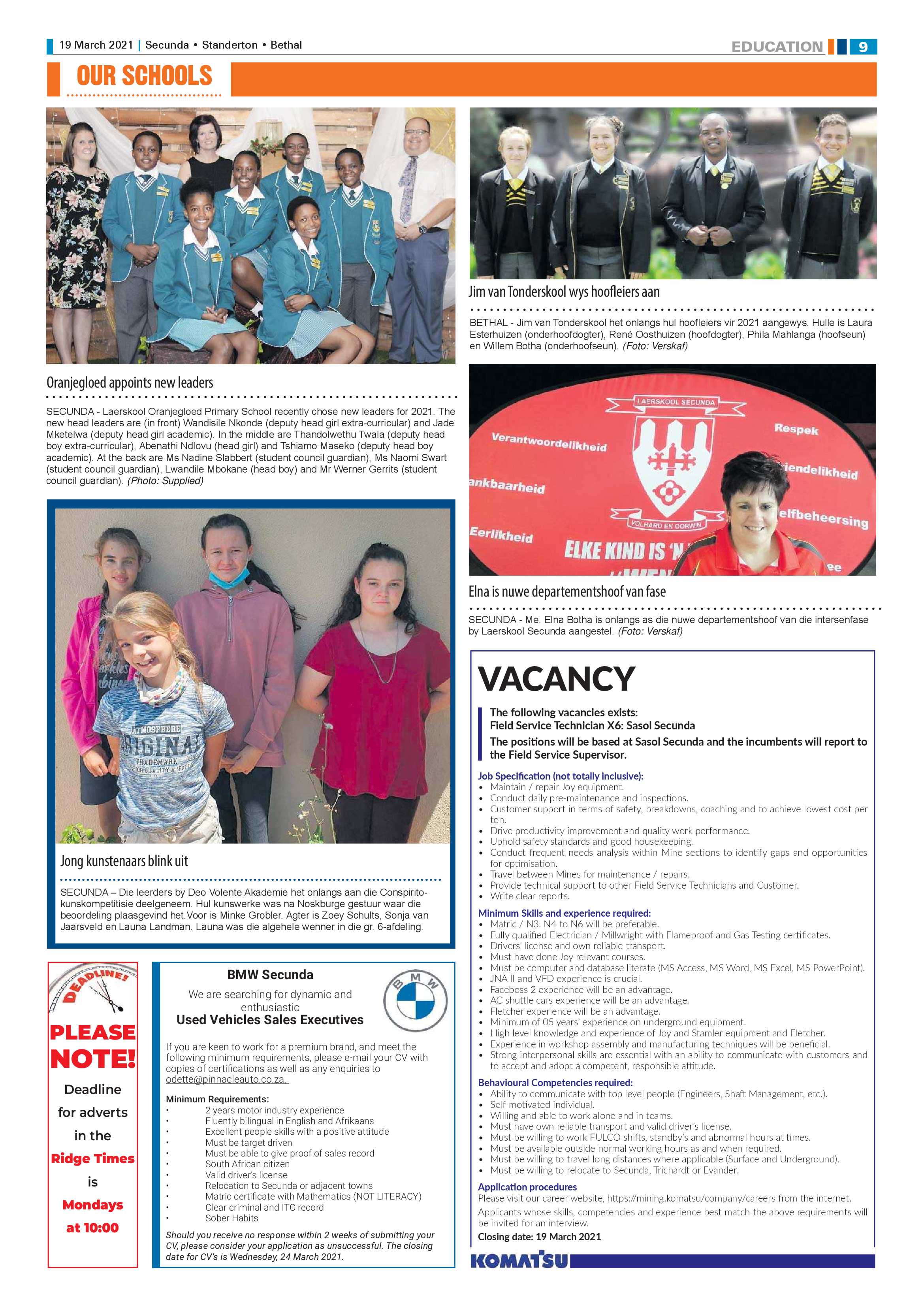 Ridge Times 19 March 2021 page 11