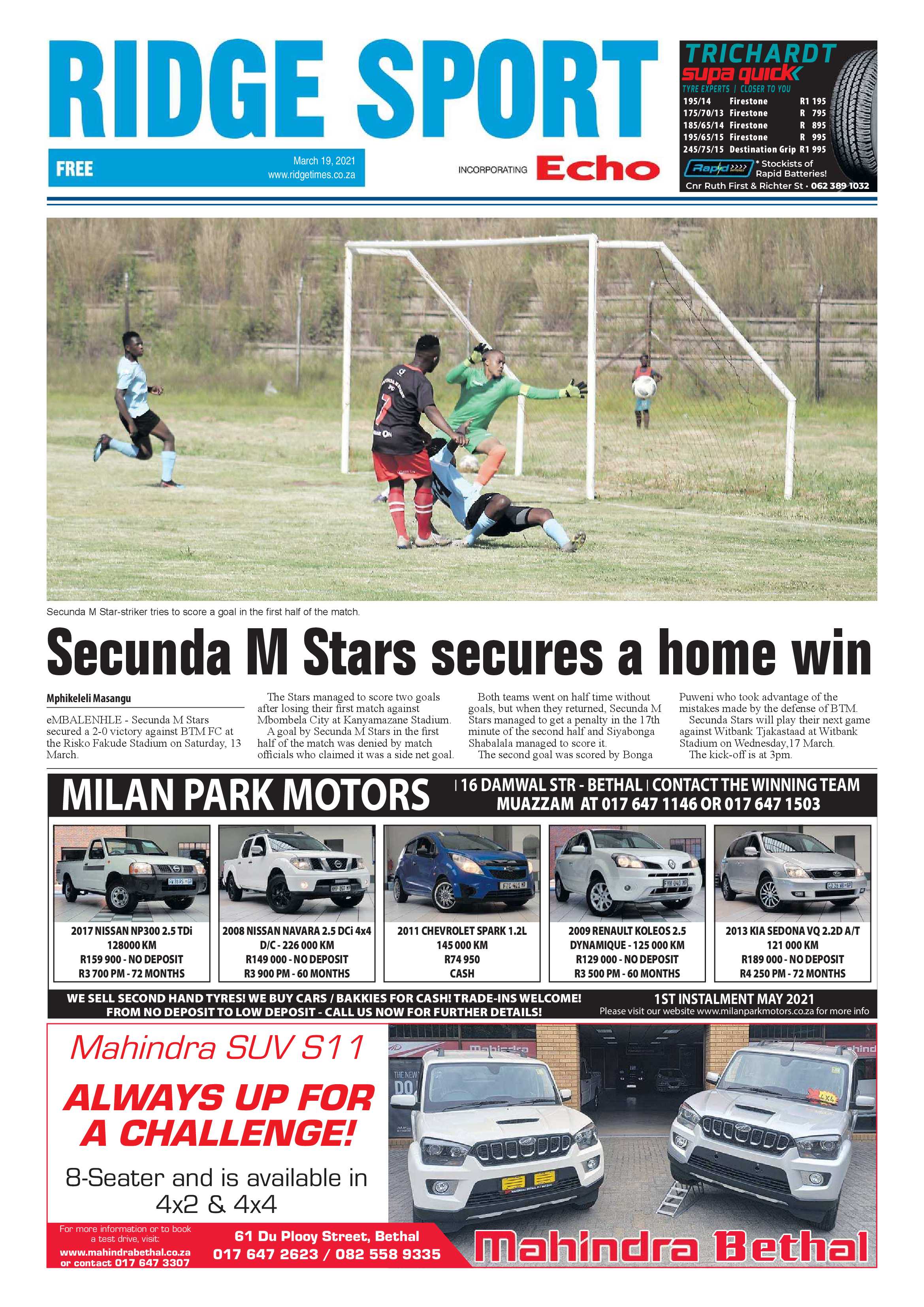 Ridge Times 19 March 2021 page 14