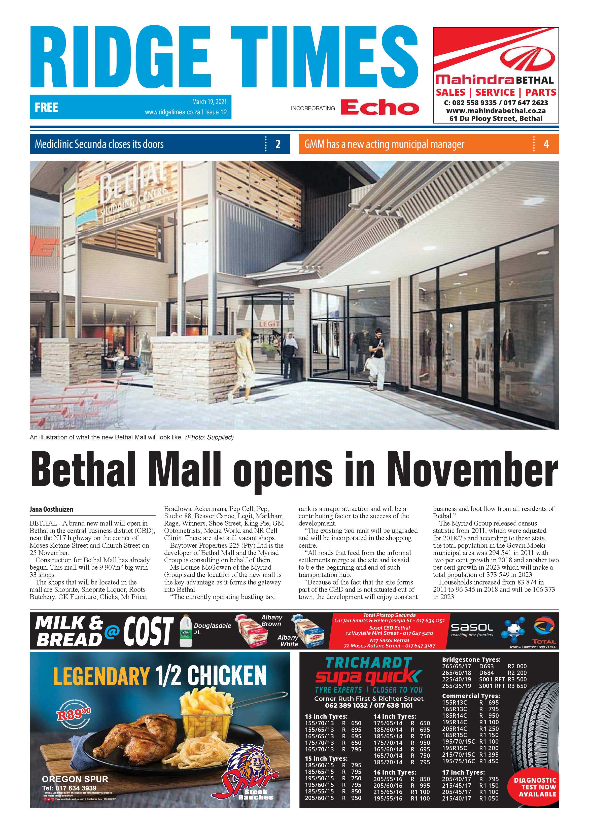 Ridge Times 19 March 2021 page 3