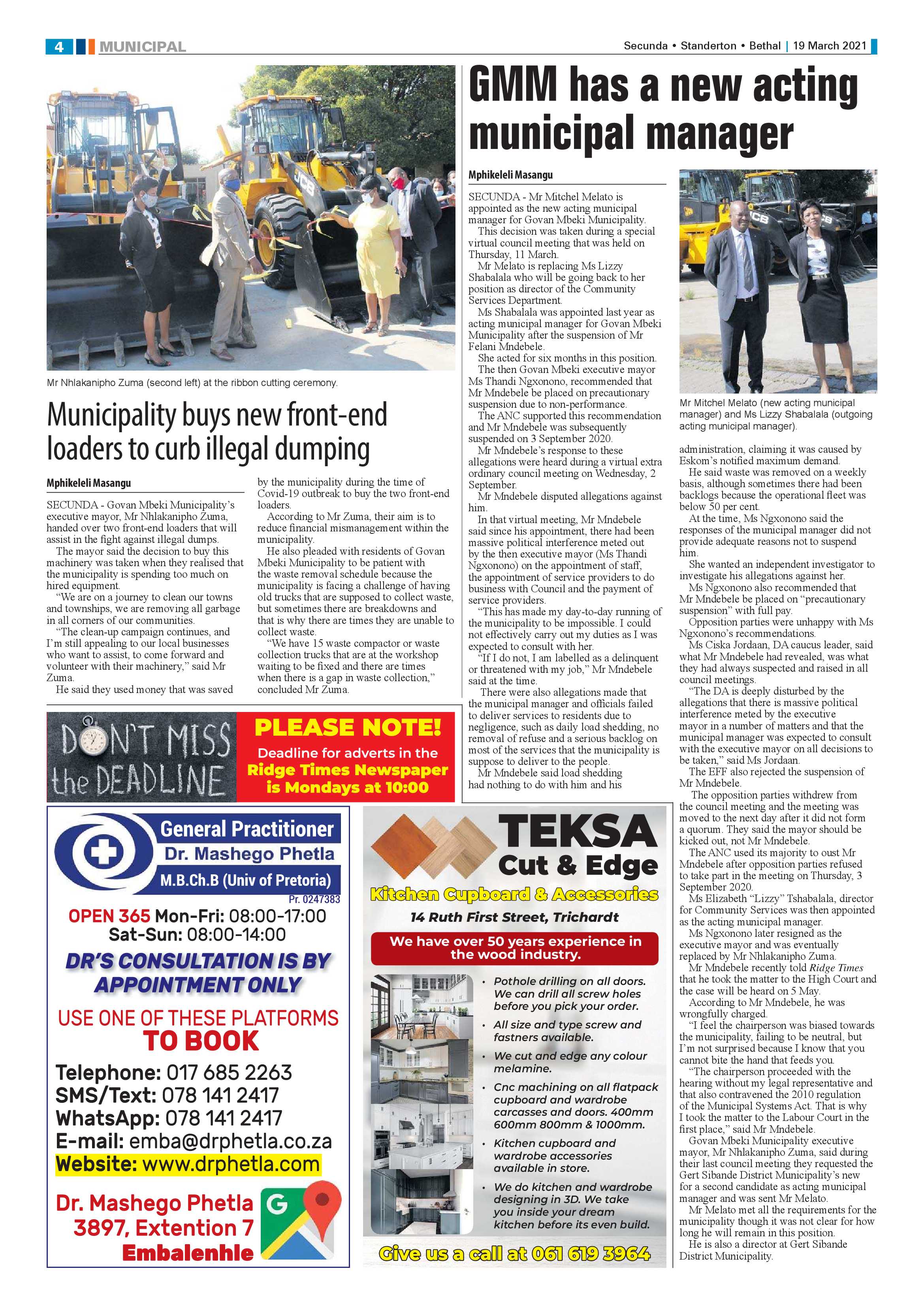 Ridge Times 19 March 2021 page 6