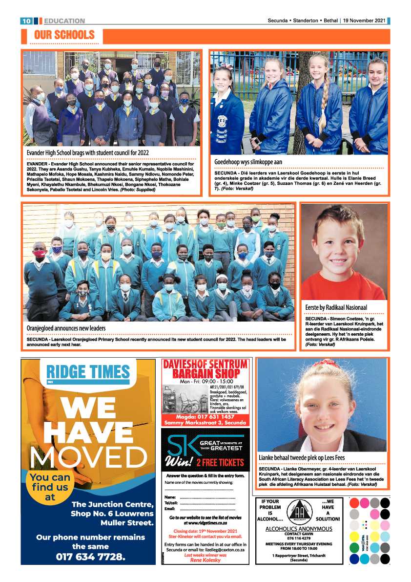 Ridge Times 19 November 2021 page 10