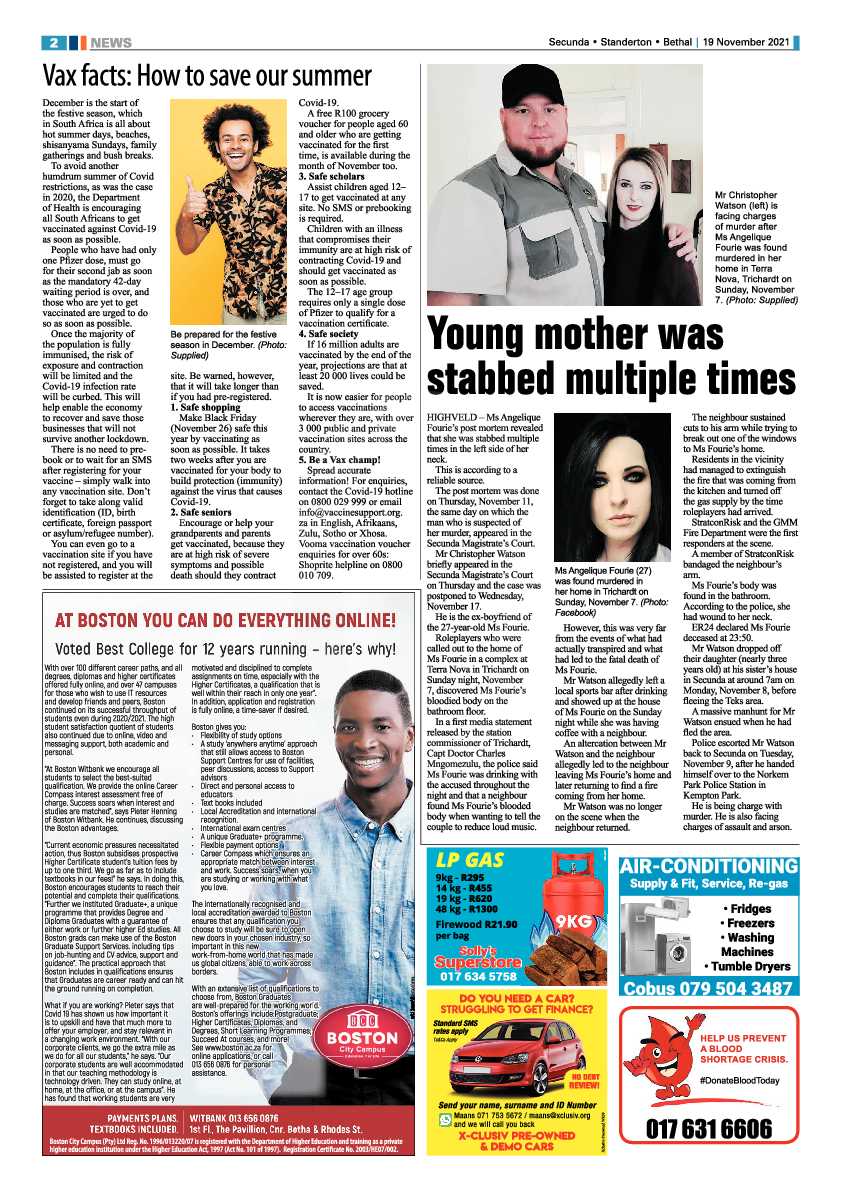 Ridge Times 19 November 2021 page 2
