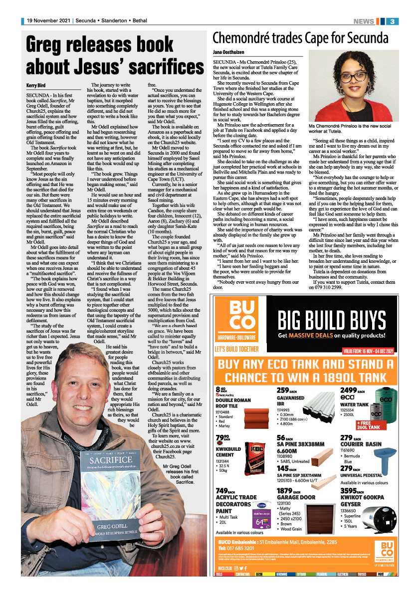 Ridge Times 19 November 2021 page 3