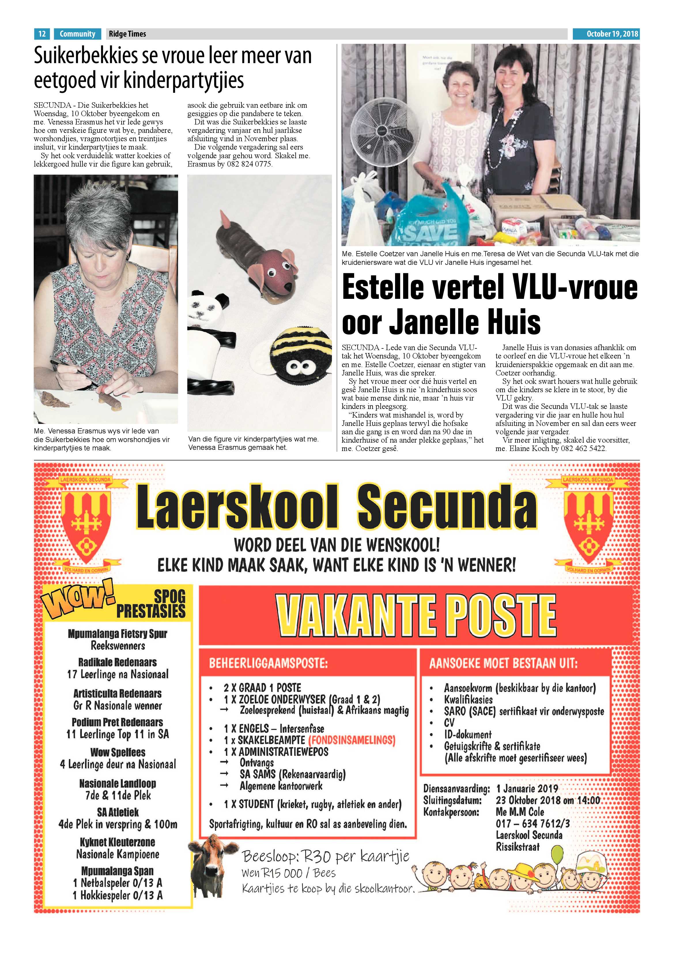 Ridge Times 19 October 2018 page 13