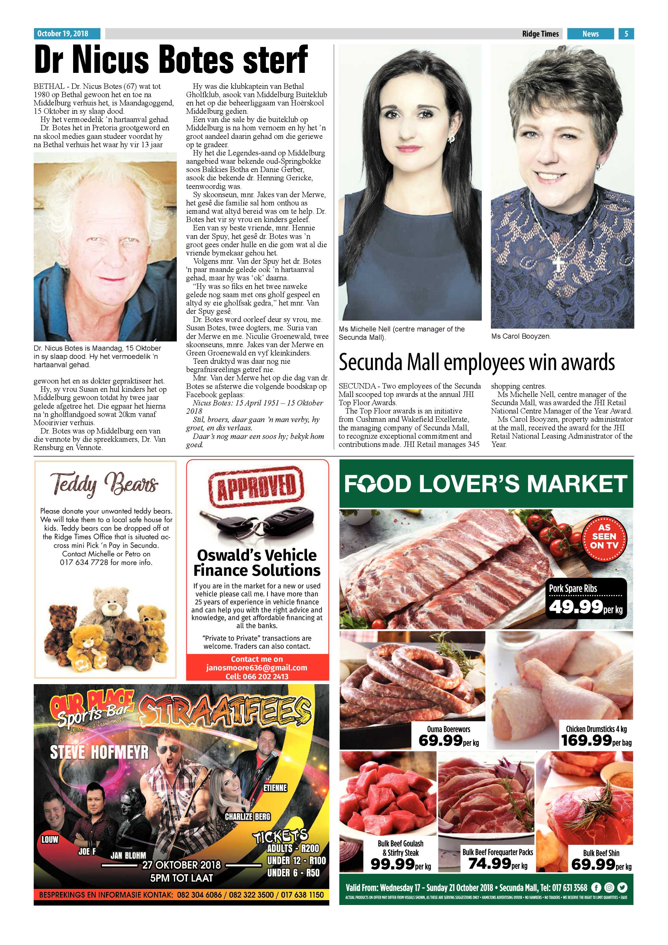 Ridge Times 19 October 2018 page 7