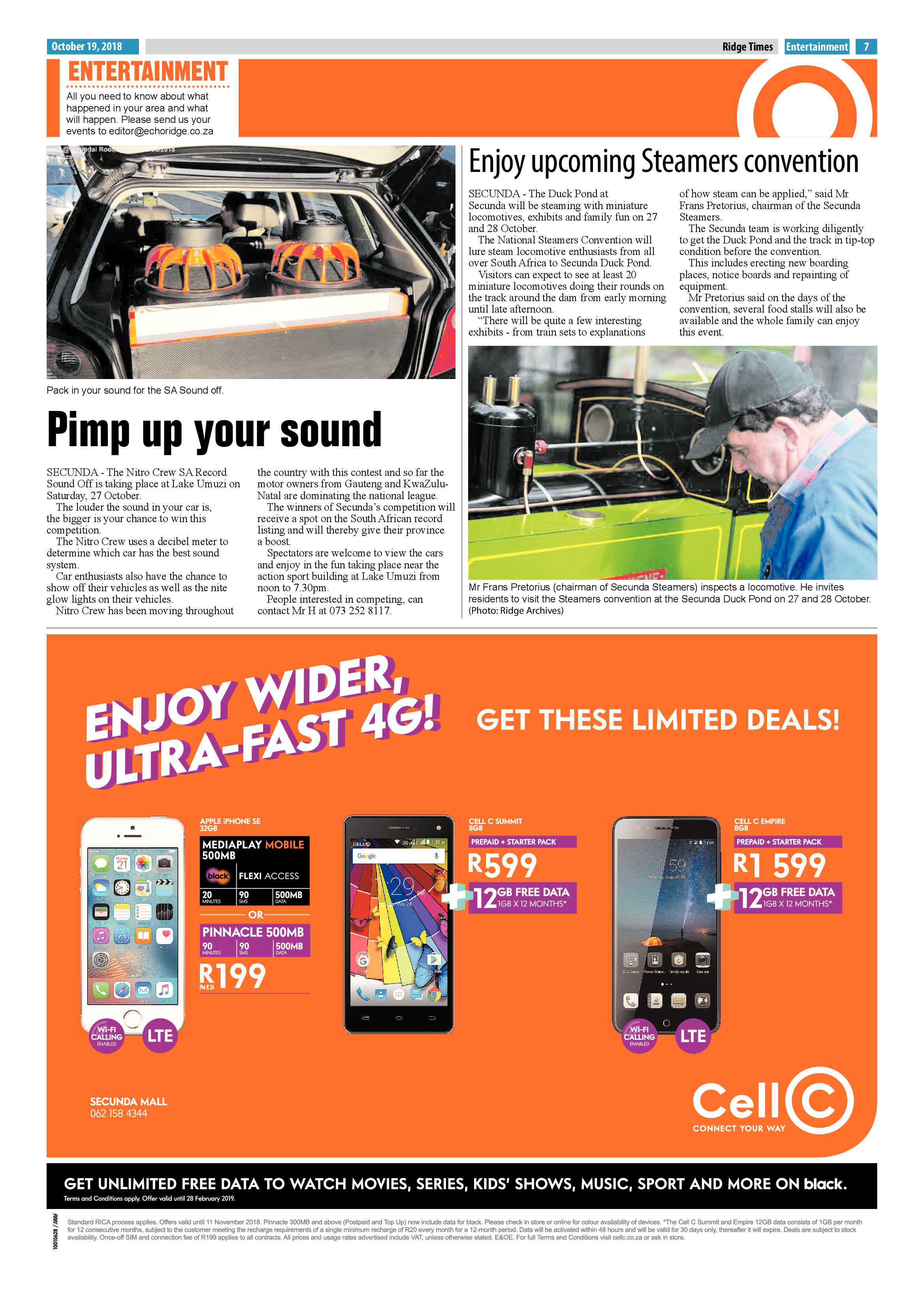 Ridge Times 19 October 2018 page 9