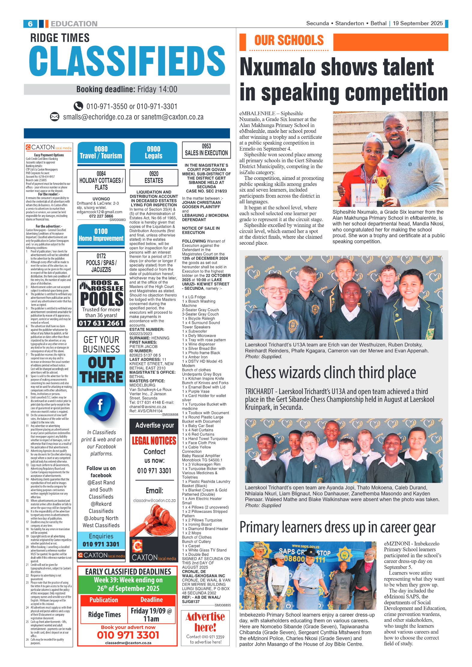 Ridge Times 19 September 2025 page 6