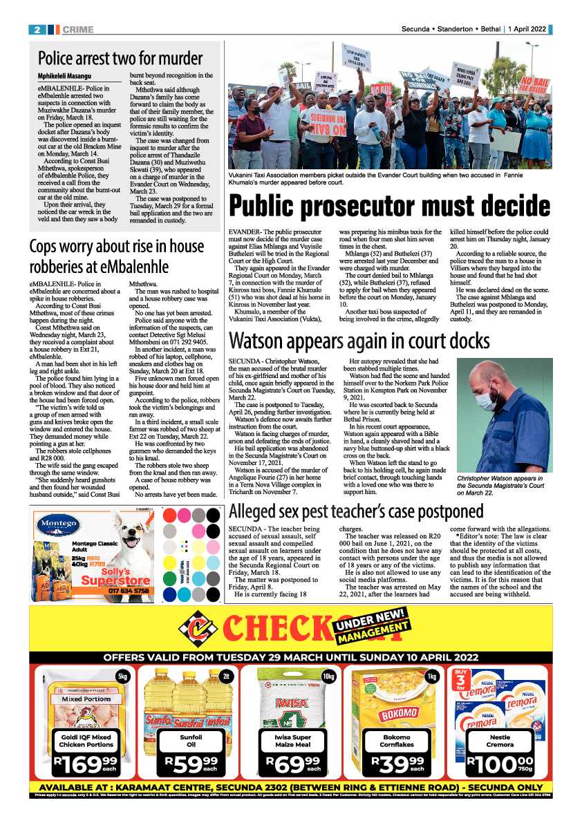 Ridge Times 1 April 2022 page 2