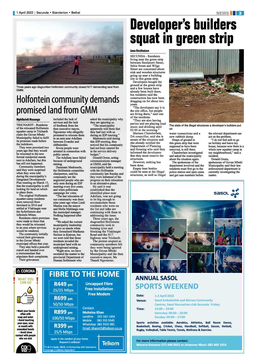 Ridge Times 1 April 2022 page 3
