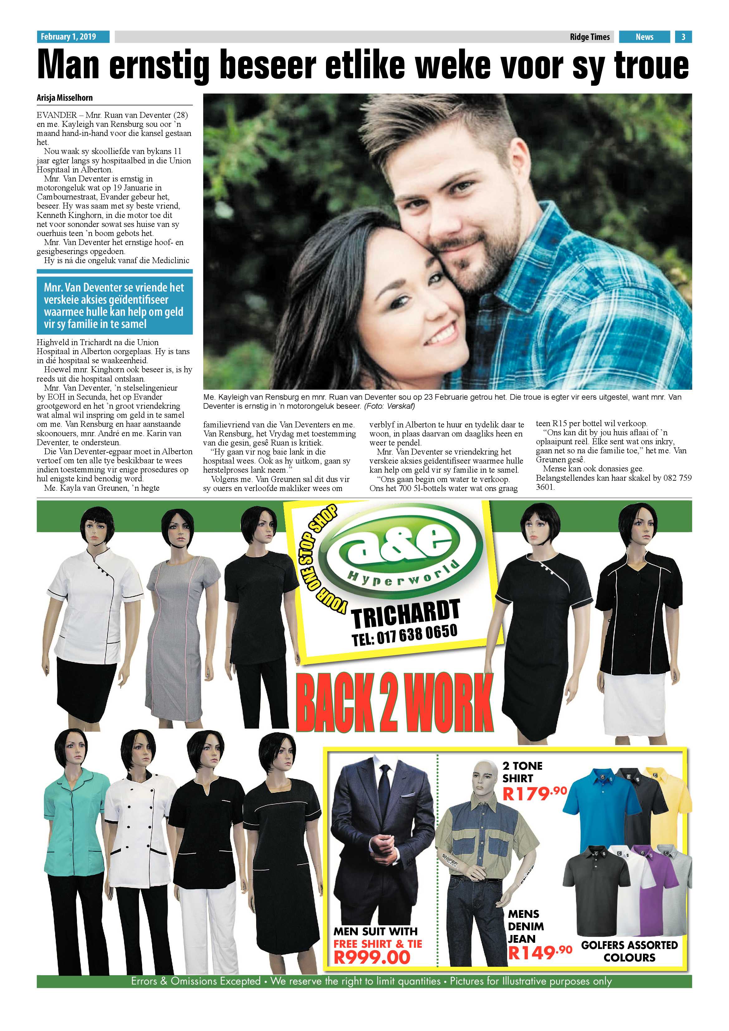 Ridge Times 1 February 2019 page 3