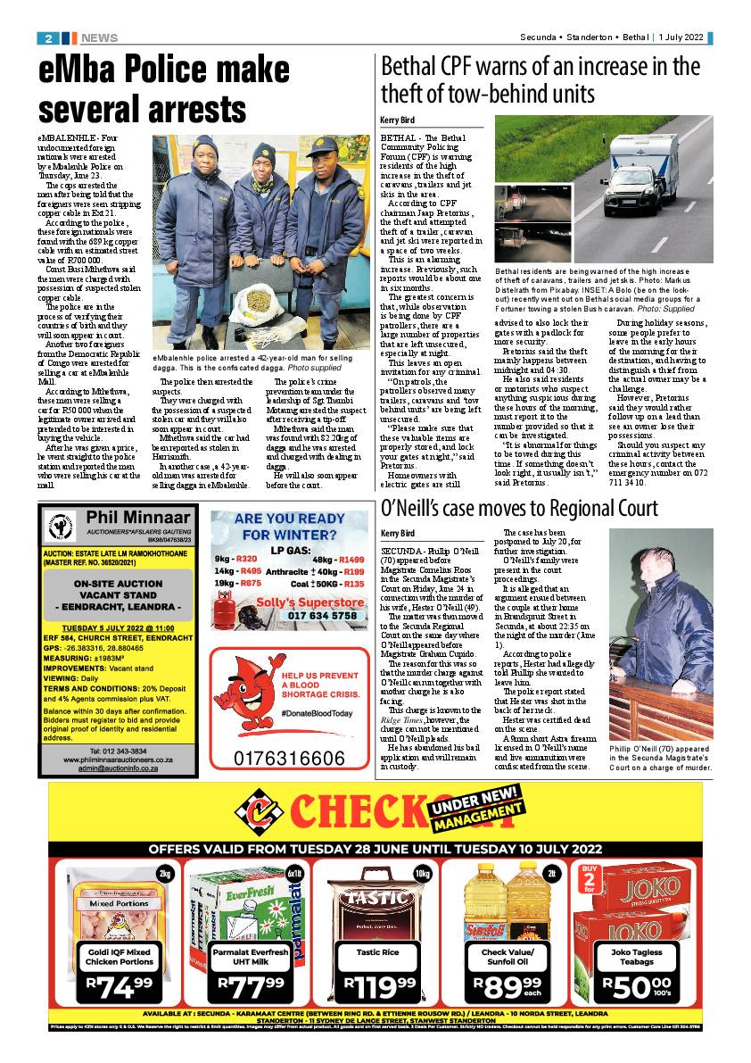 Ridge Times 1 July 2022 page 2
