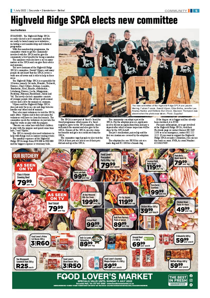 Ridge Times 1 July 2022 page 5