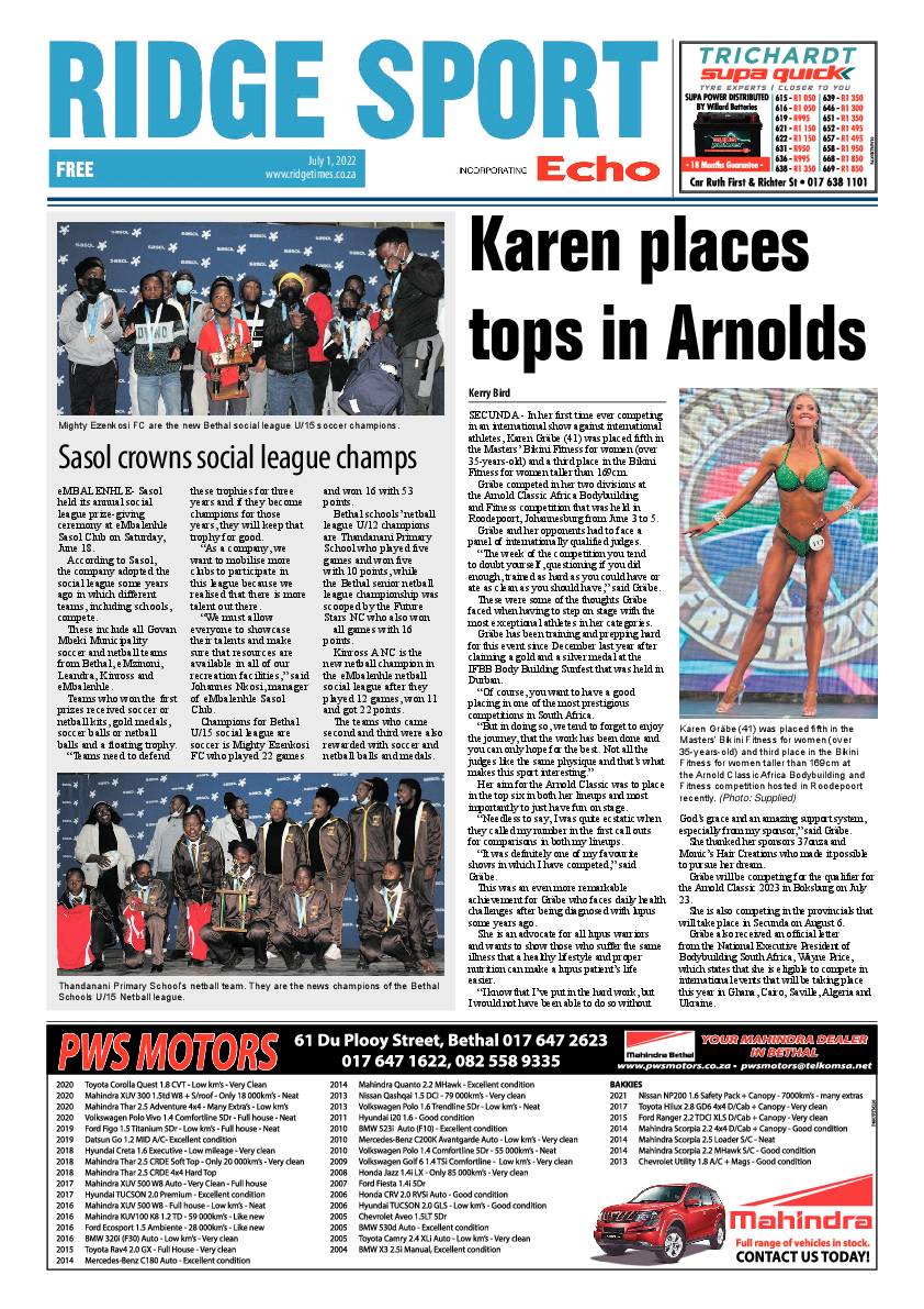 Ridge Times 1 July 2022 page 8