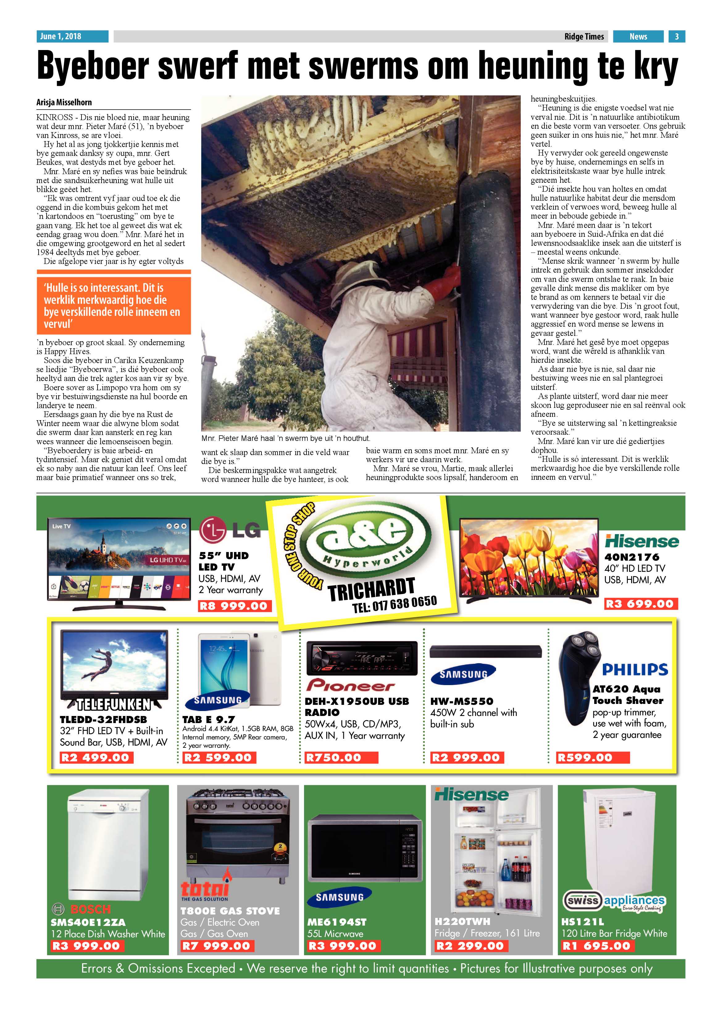 Ridge Times 1 June 2018 page 3
