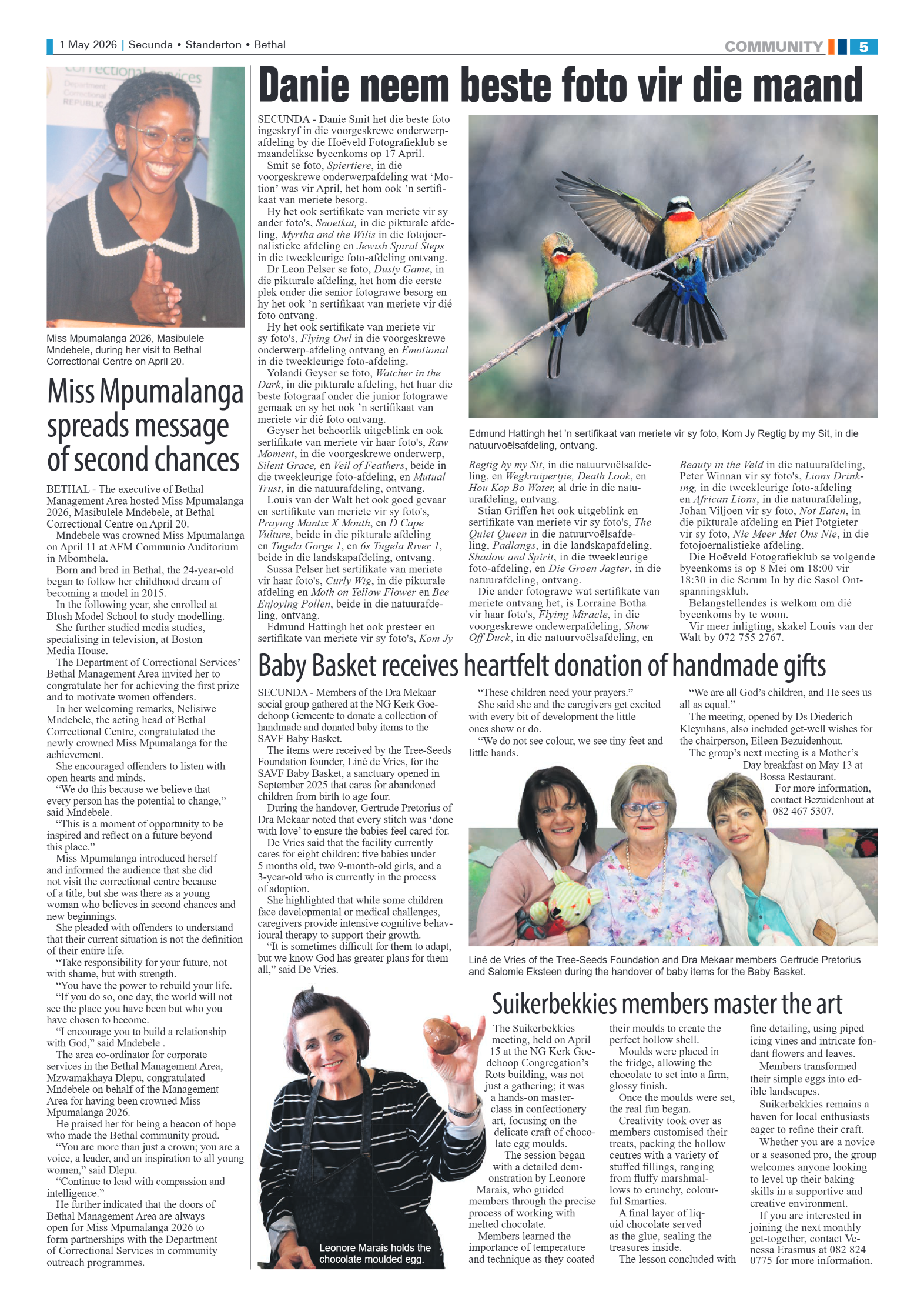 Ridge Times 1 May 2026 page 5