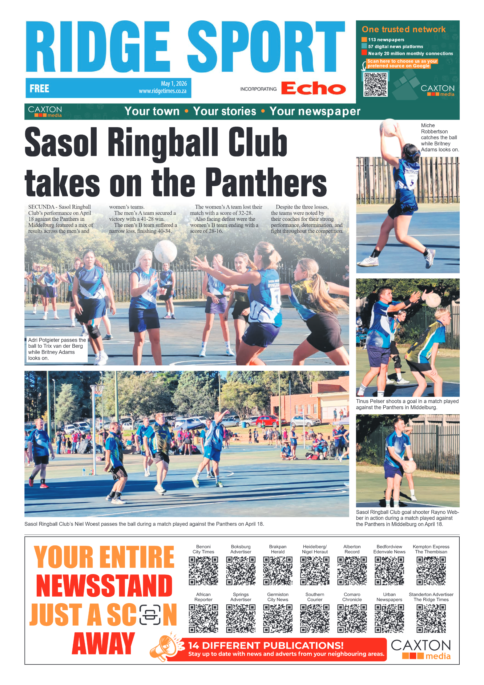 Ridge Times 1 May 2026 page 8