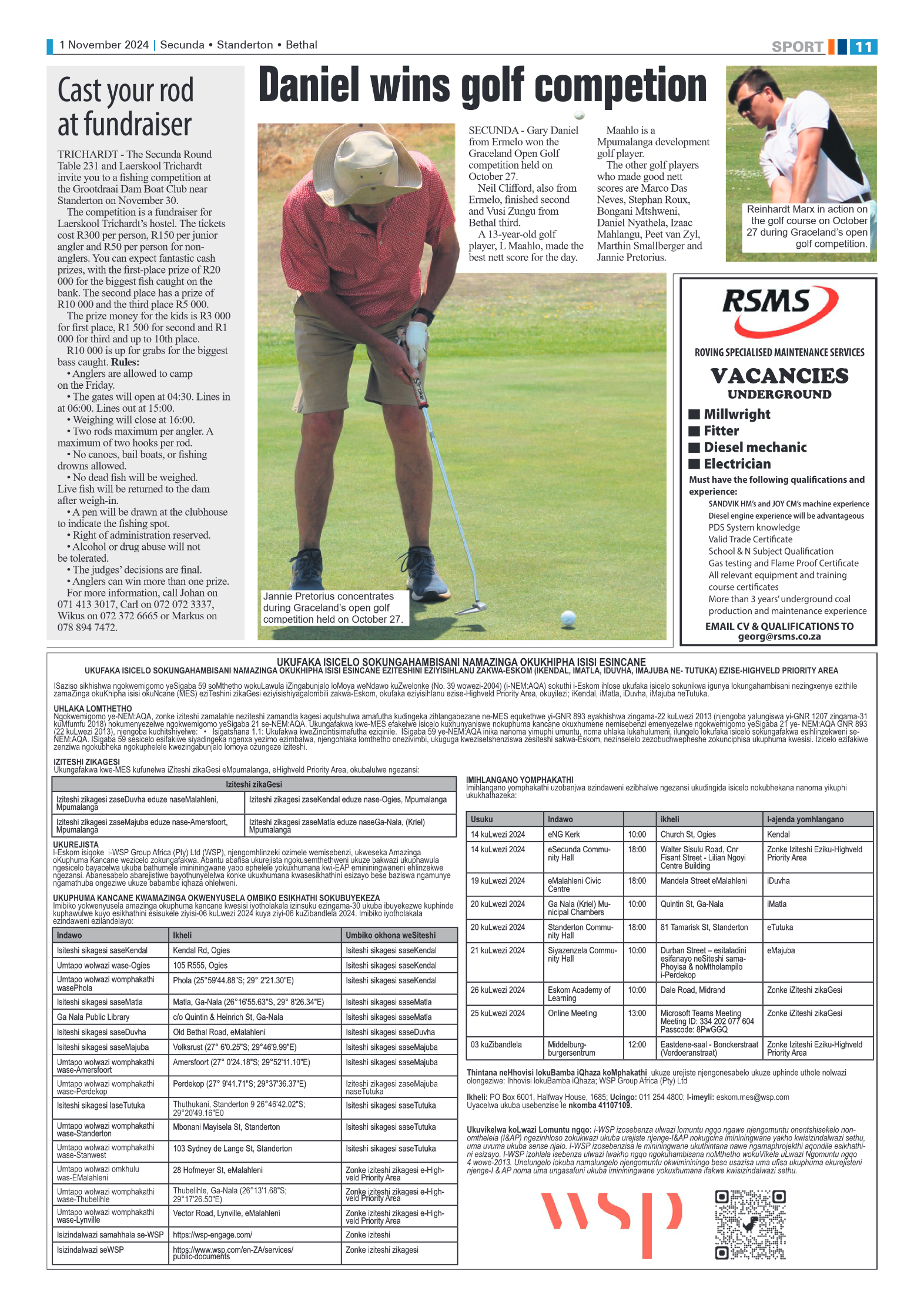 Ridge Times 1 November 2024 page 11