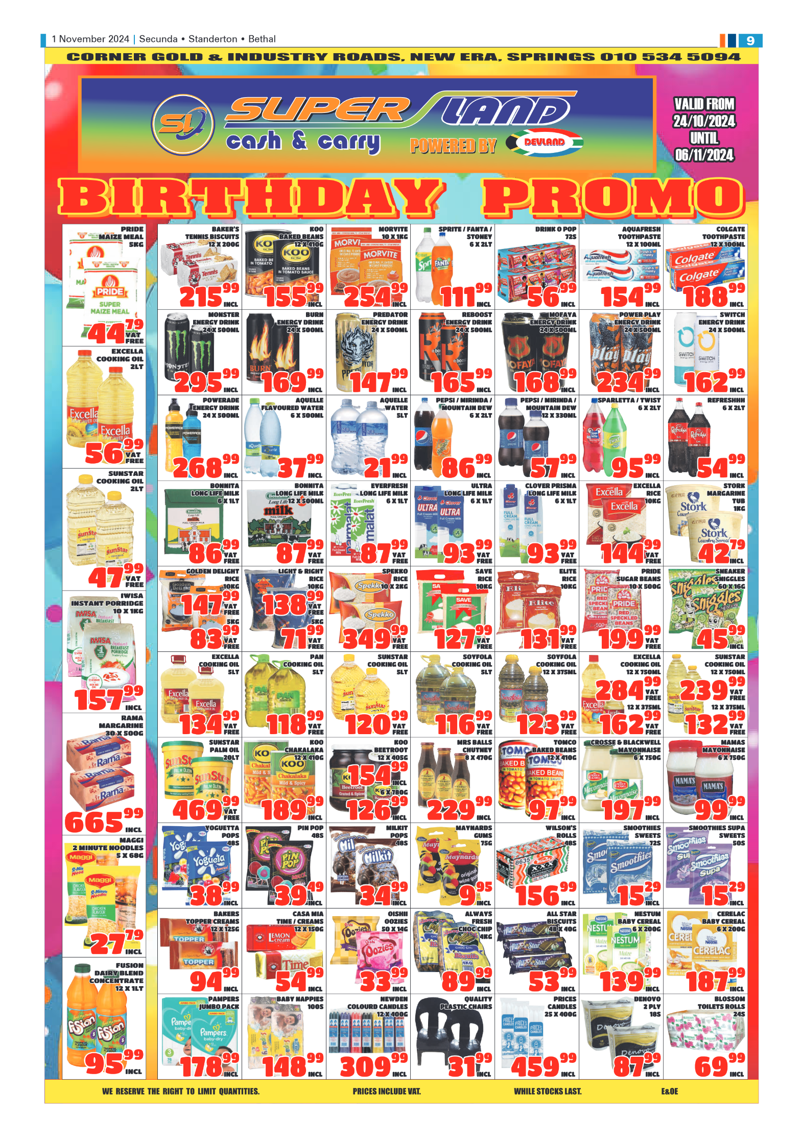 Ridge Times 1 November 2024 page 9