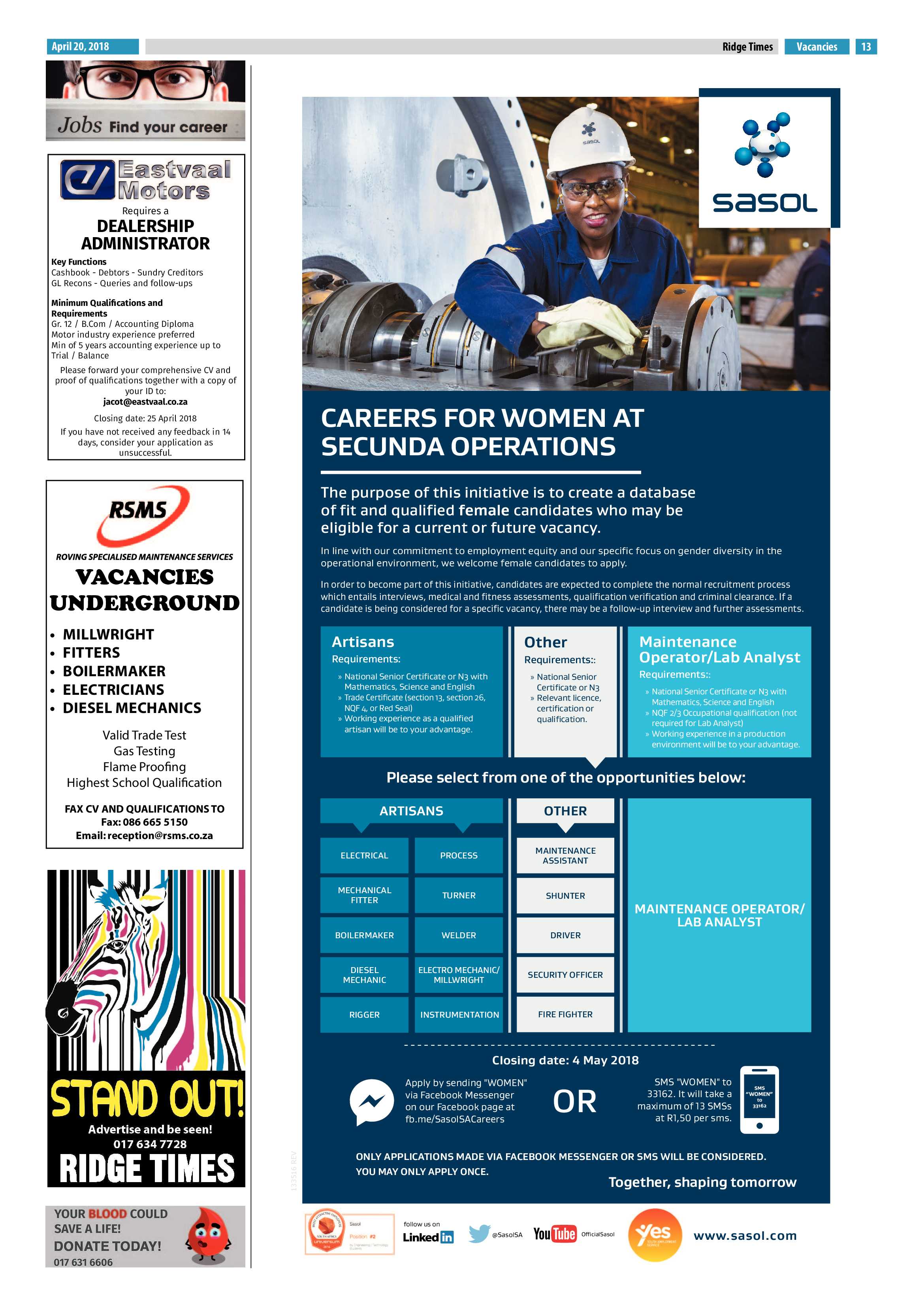 Ridge Times 20 April 2018 page 15
