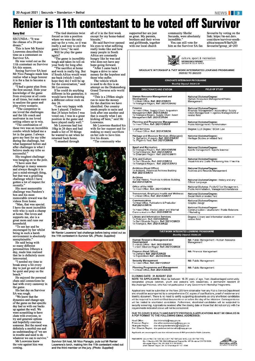 Ridge Times 20 August 2021 page 5