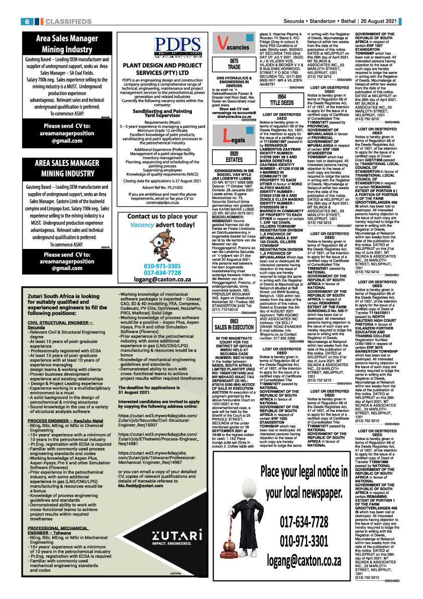 Ridge Times 20 August 2021 page 8