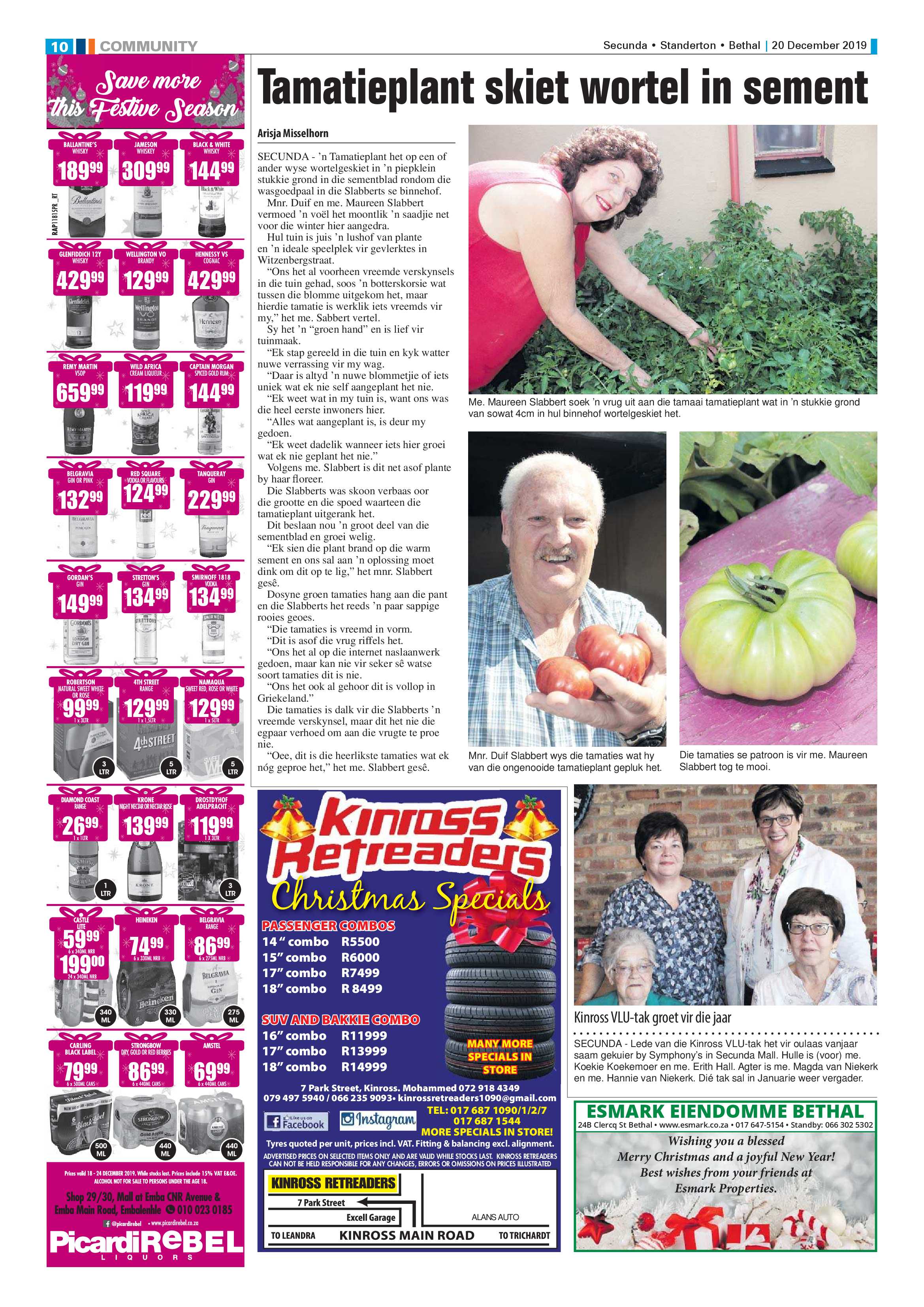 Ridge Times 20 December 2019 page 10