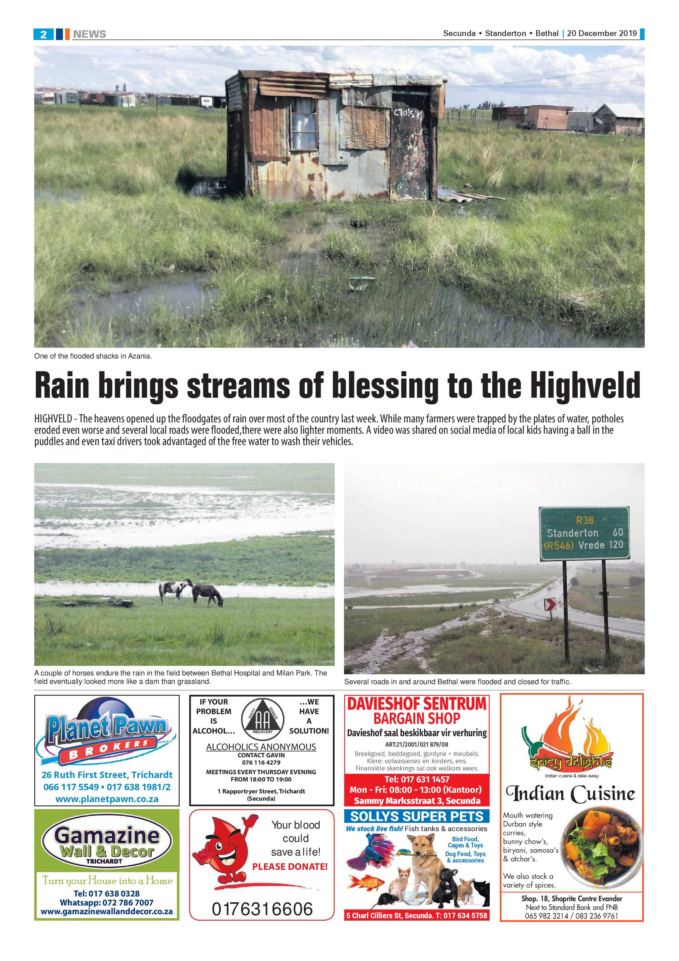 Ridge Times 20 December 2019 page 2