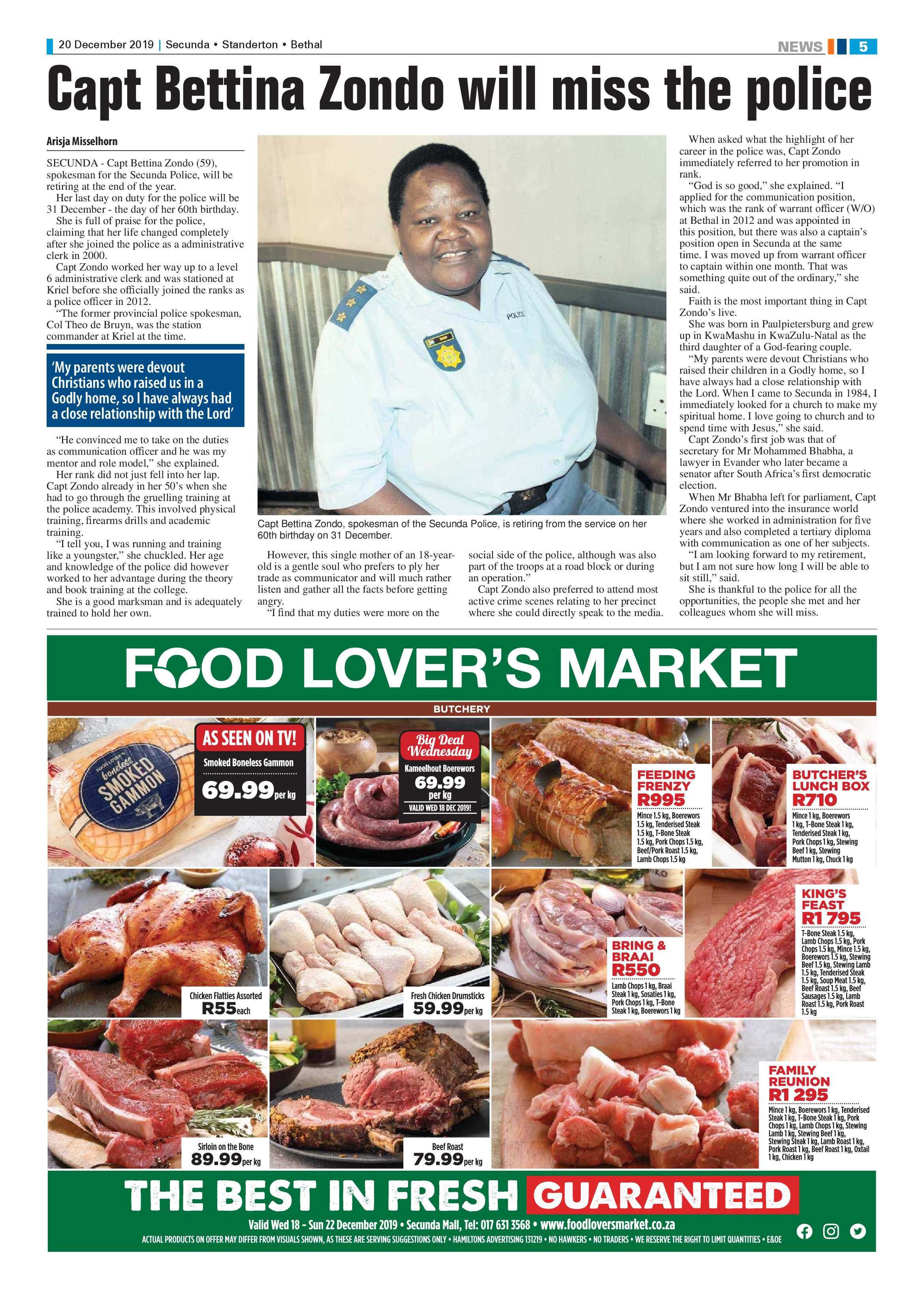 Ridge Times 20 December 2019 page 5