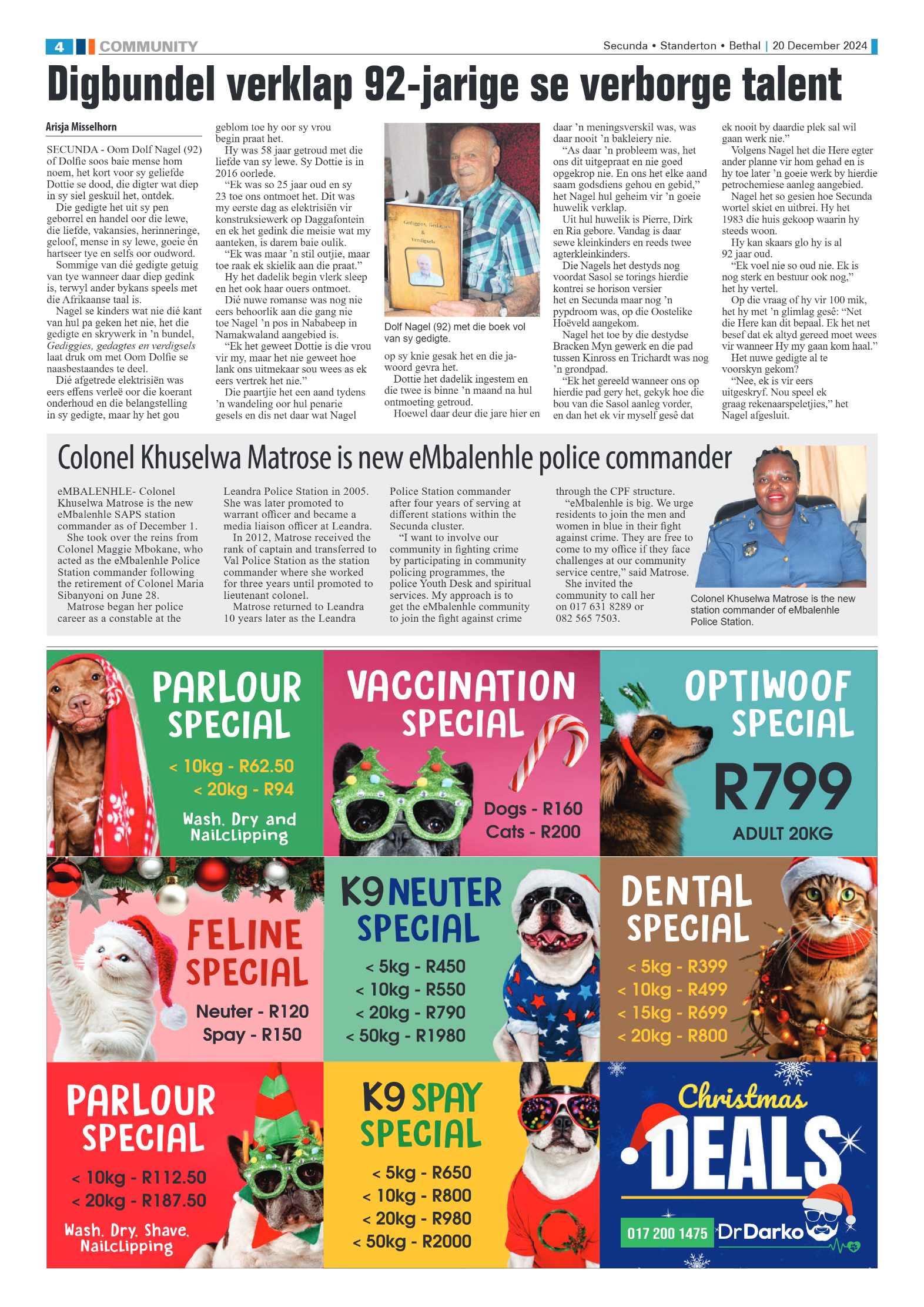 Ridge Times 20 December 2024 page 4
