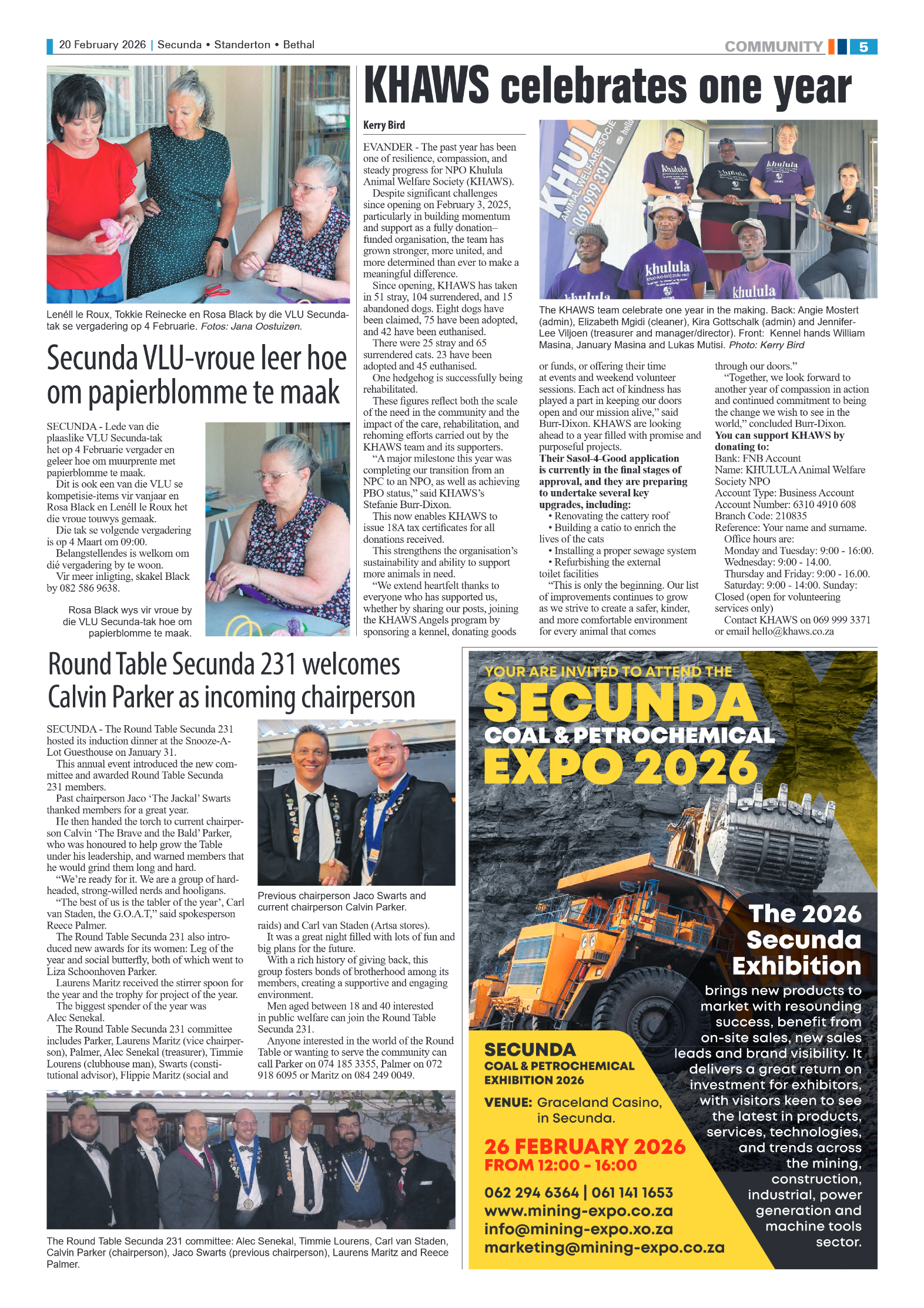 Ridge Times 20 February 2026 page 5