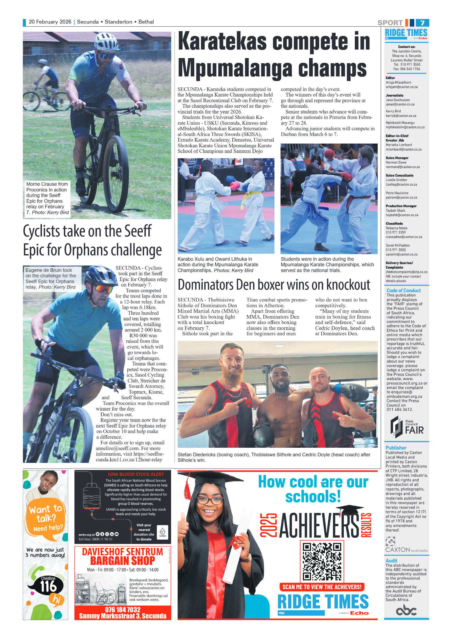 Ridge Times 20 February 2026 page 7