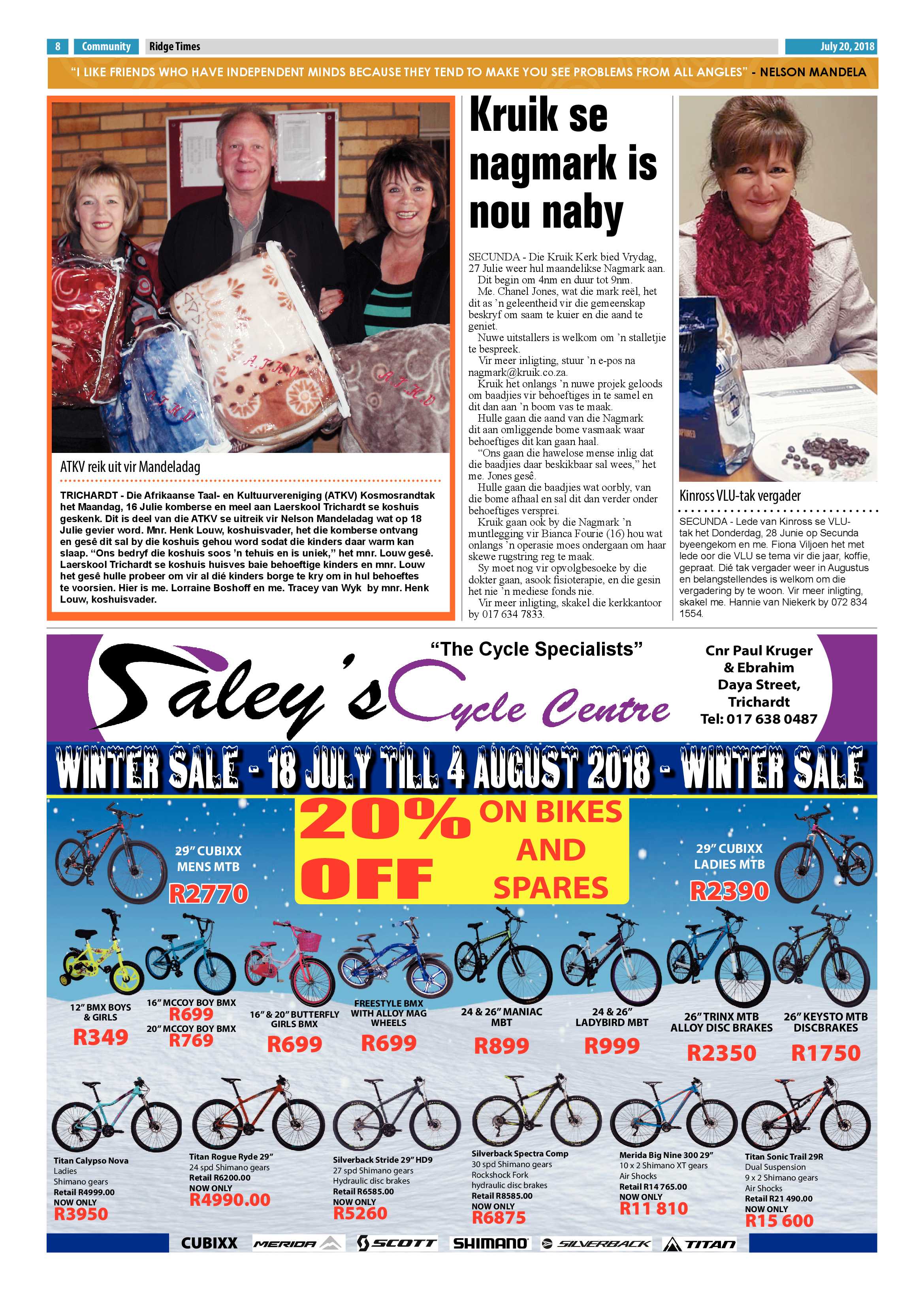 Ridge Times 20 July 2018 page 10