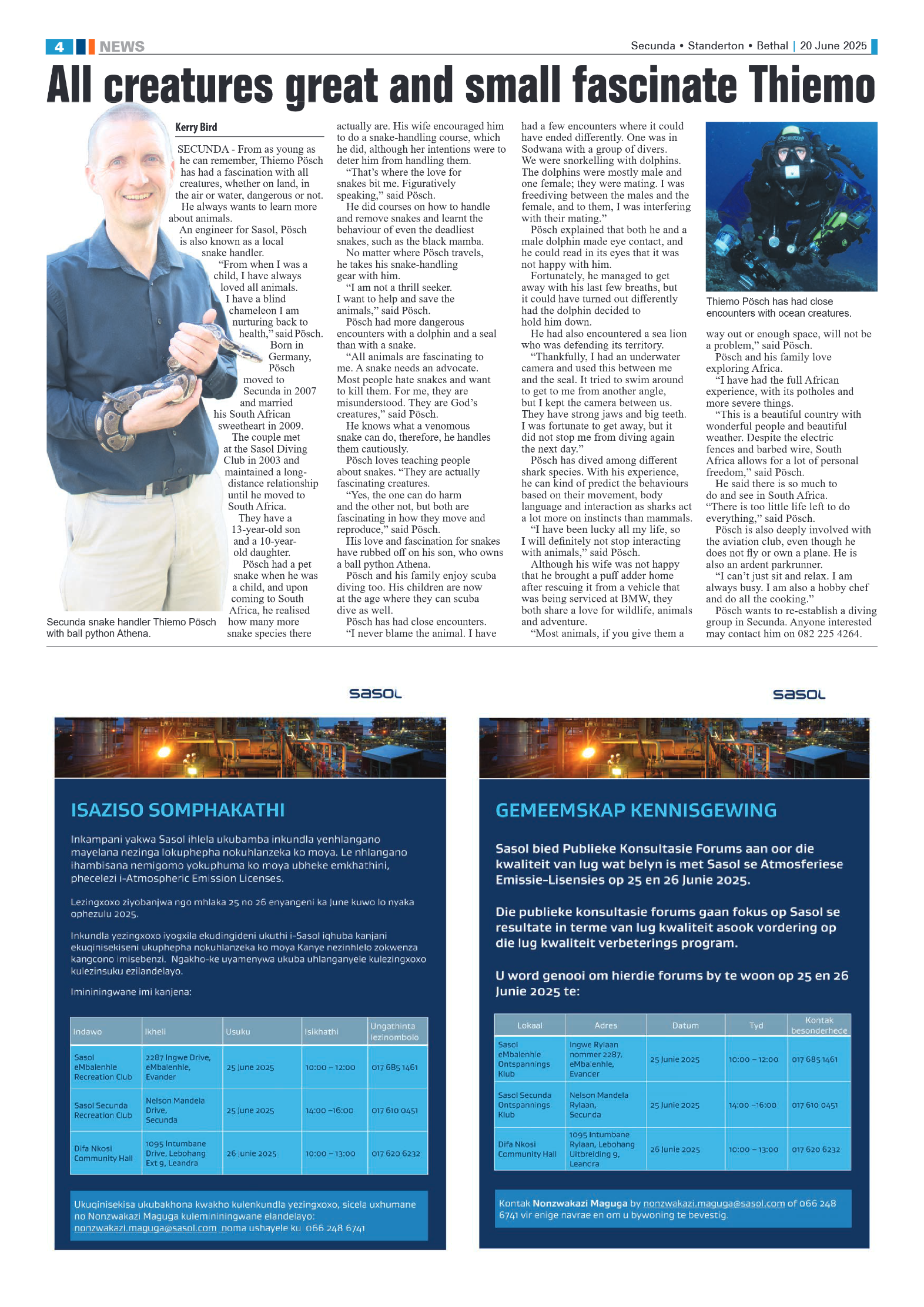 Ridge Times 20 June 2025 page 4