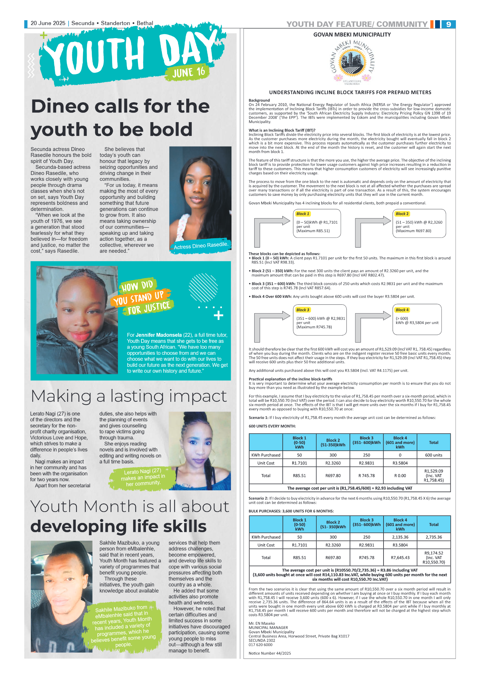 Ridge Times 20 June 2025 page 9