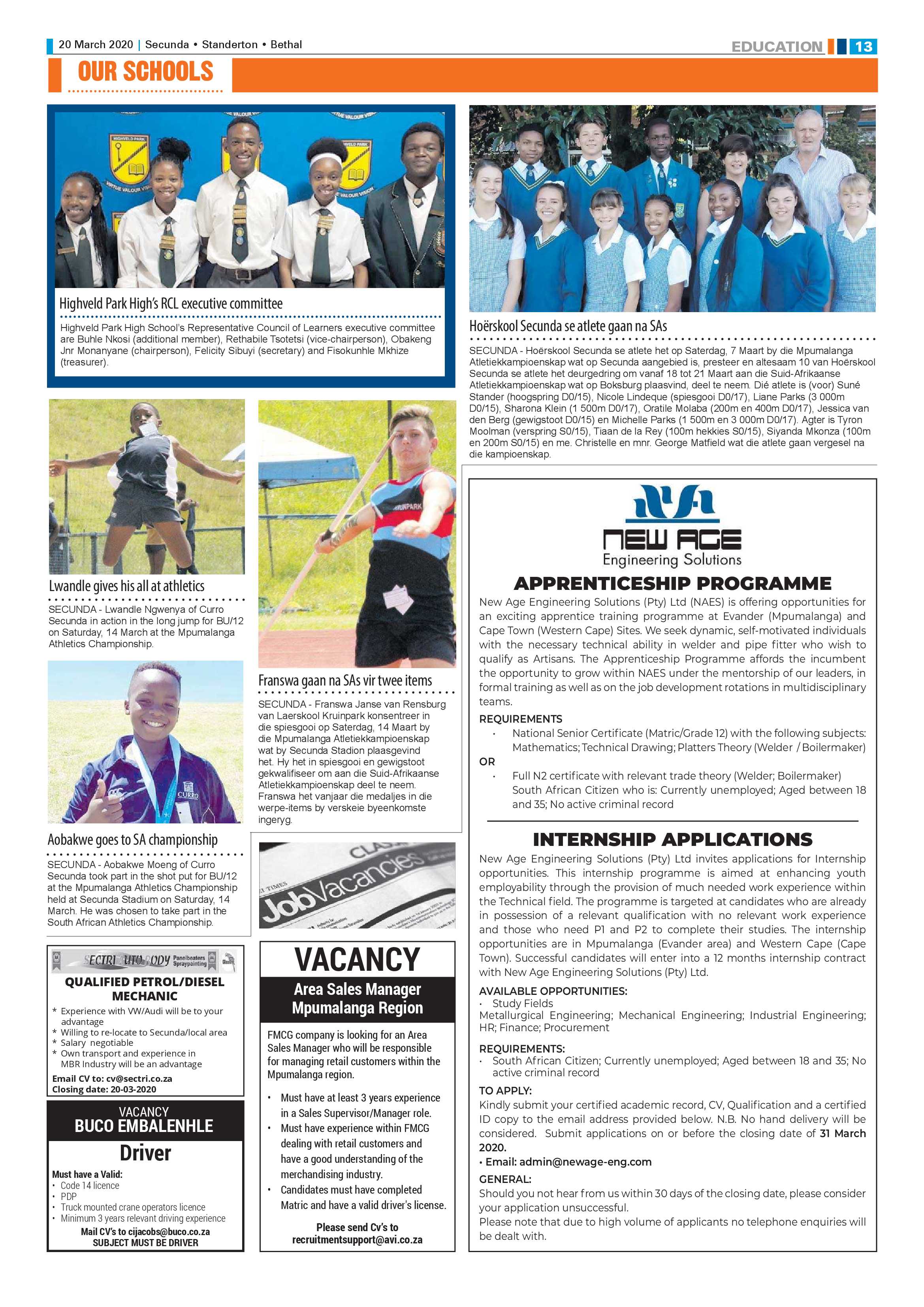 Ridge Times 20 March 2020 page 13