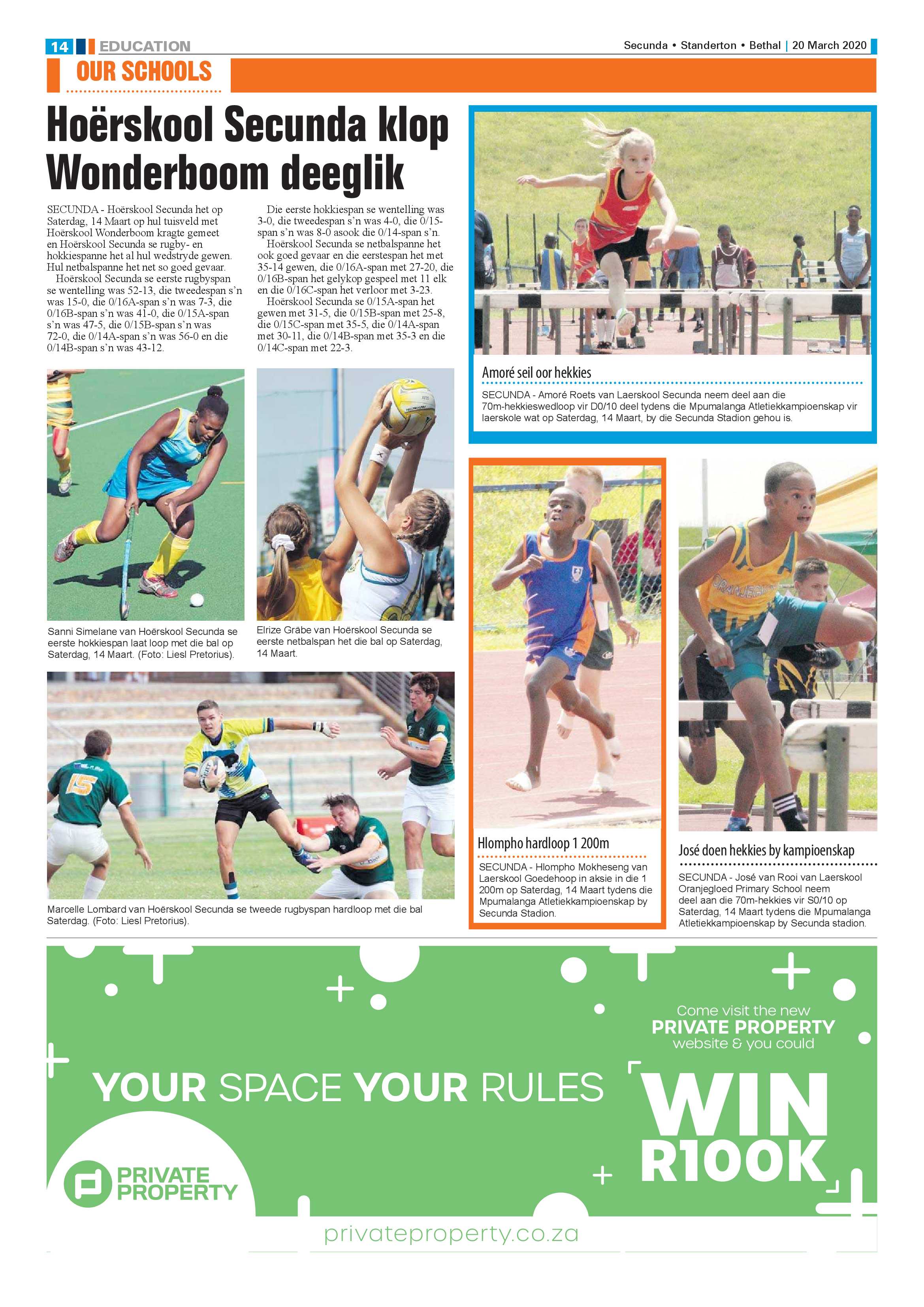 Ridge Times 20 March 2020 page 14