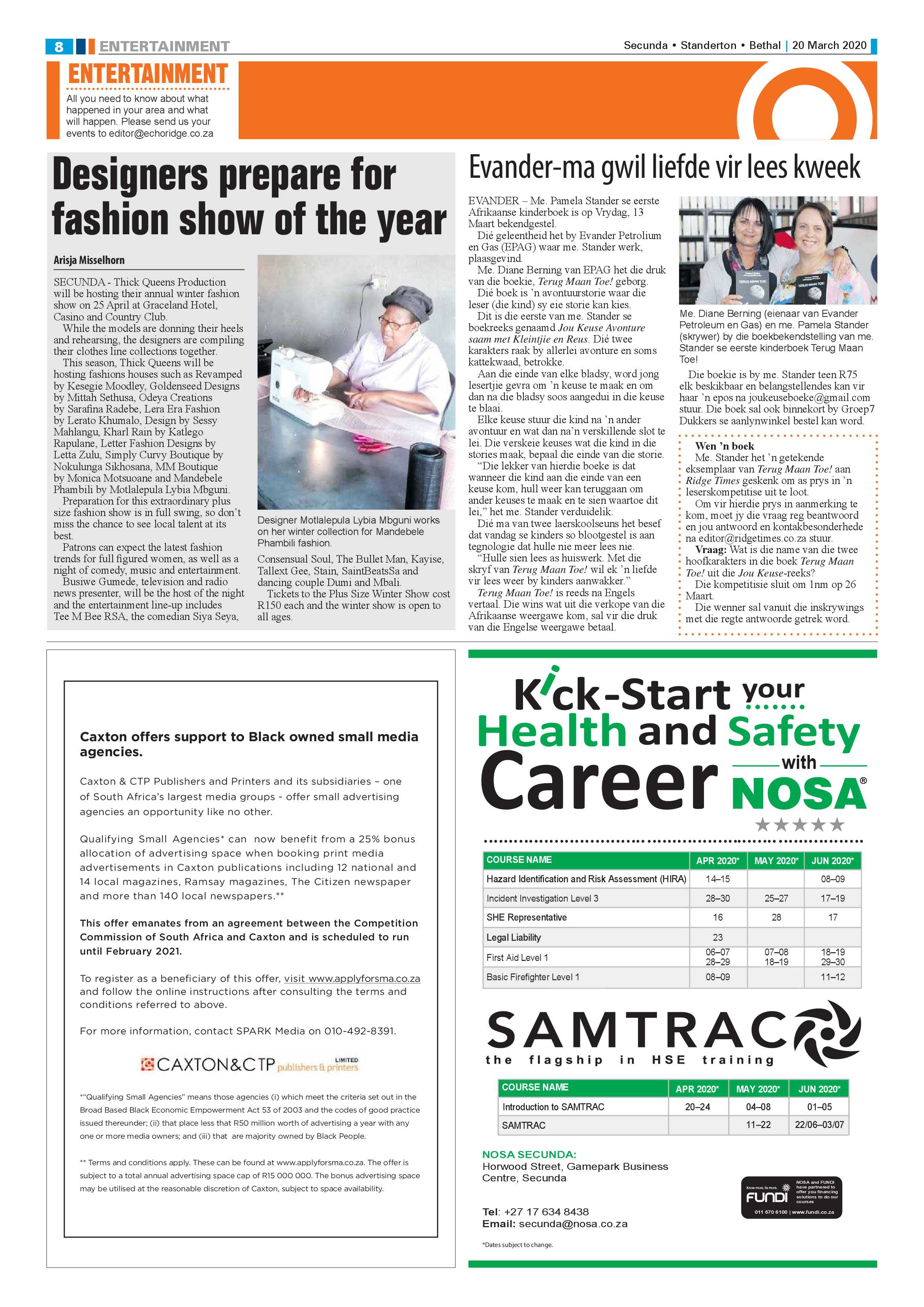 Ridge Times 20 March 2020 page 8