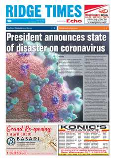Ridge Times 20 March 2020