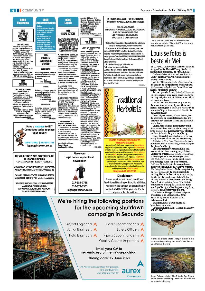 Ridge Times 20 May 2022 page 8