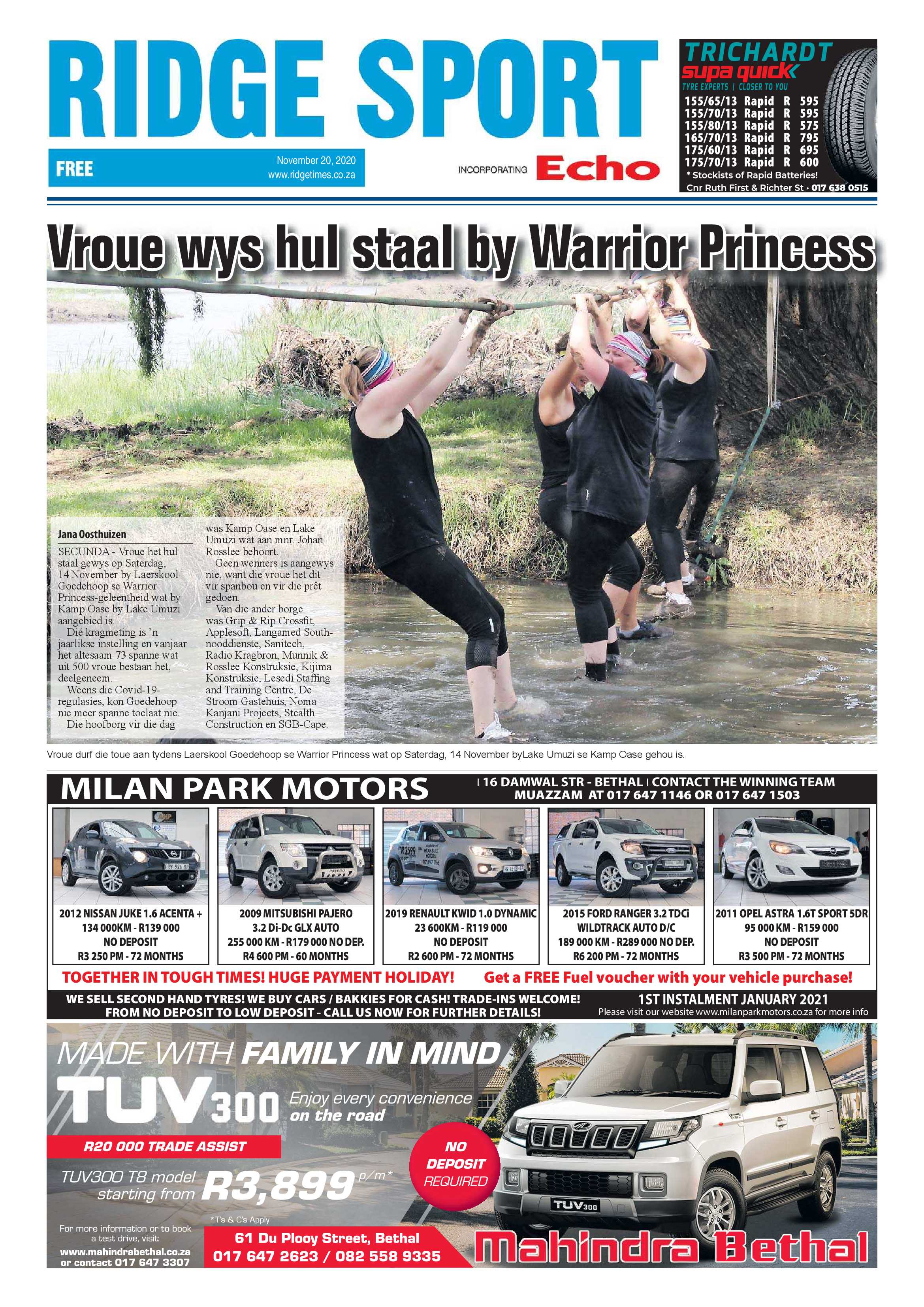 Ridge Times 20 November 2020 page 14
