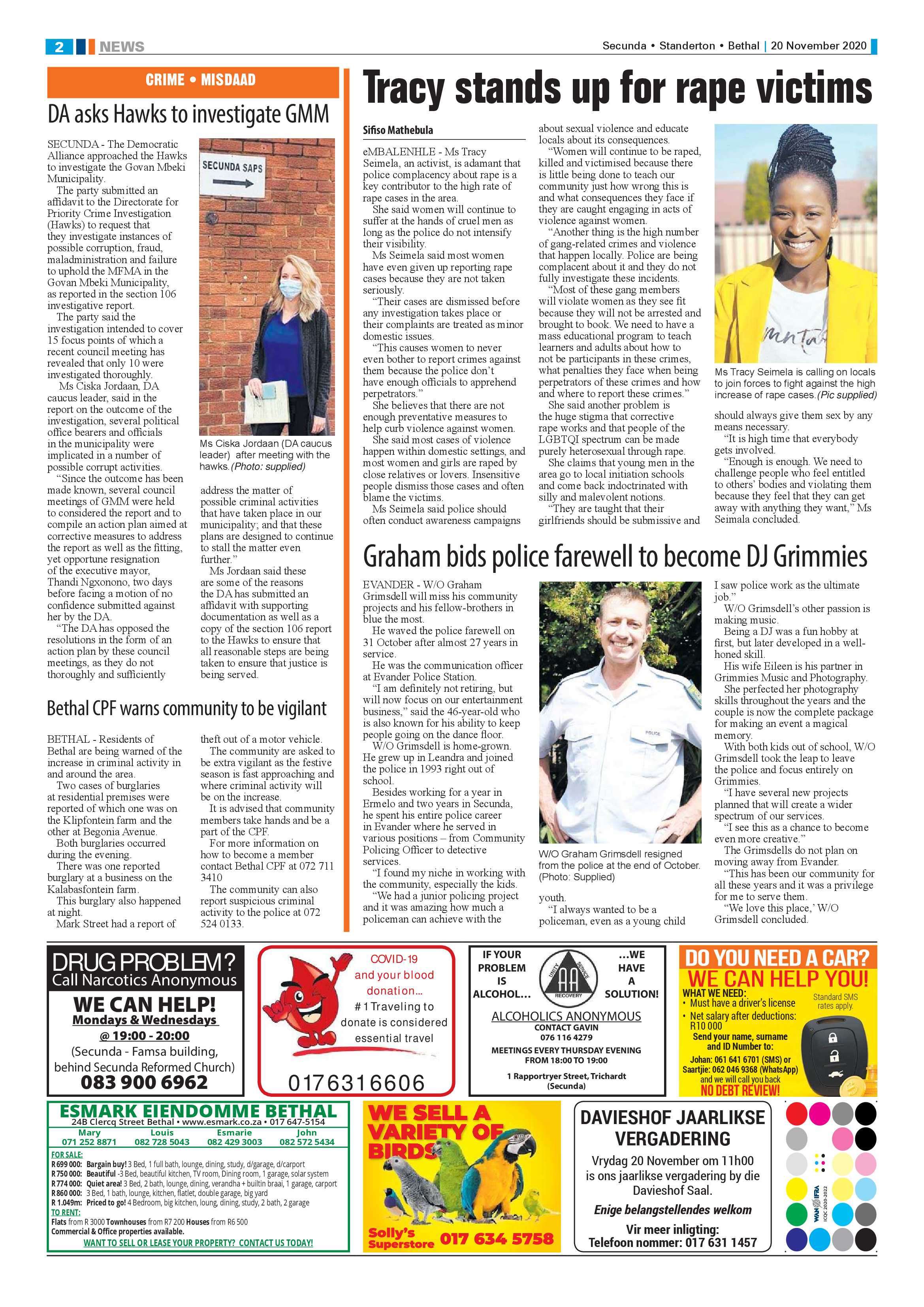 Ridge Times 20 November 2020 page 4